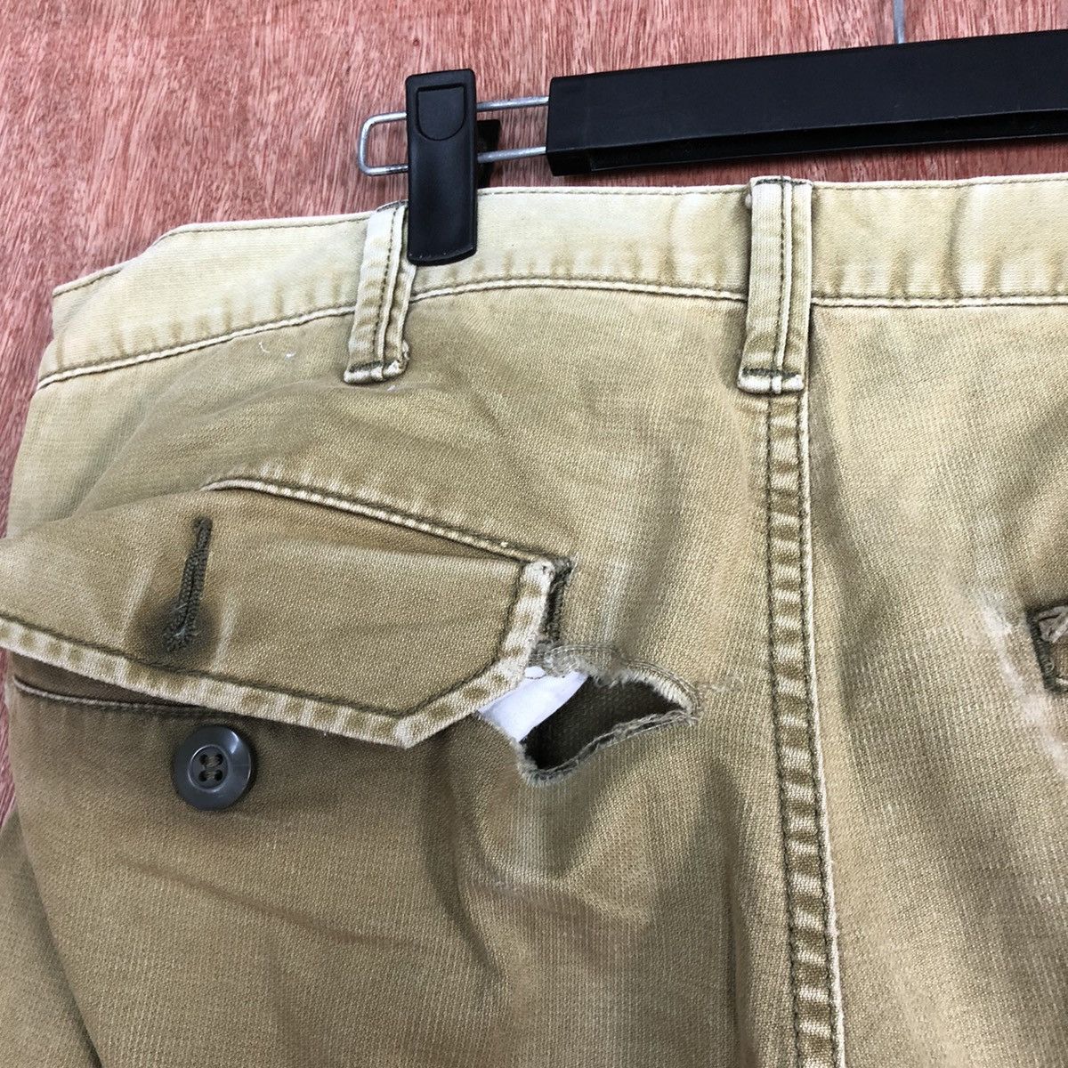 Alpha Industries DL Alpha Industries faded Multipocket Cargo Pants #c613 Size US 35 - 16 Thumbnail