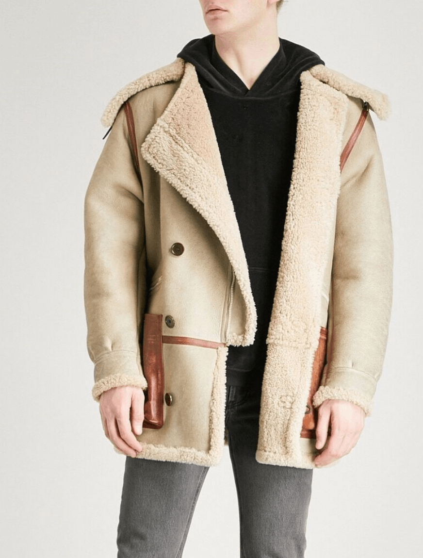 Yeezy Shearling Leather Coat Size US S / EU 44-46 / 1 - 5 Thumbnail