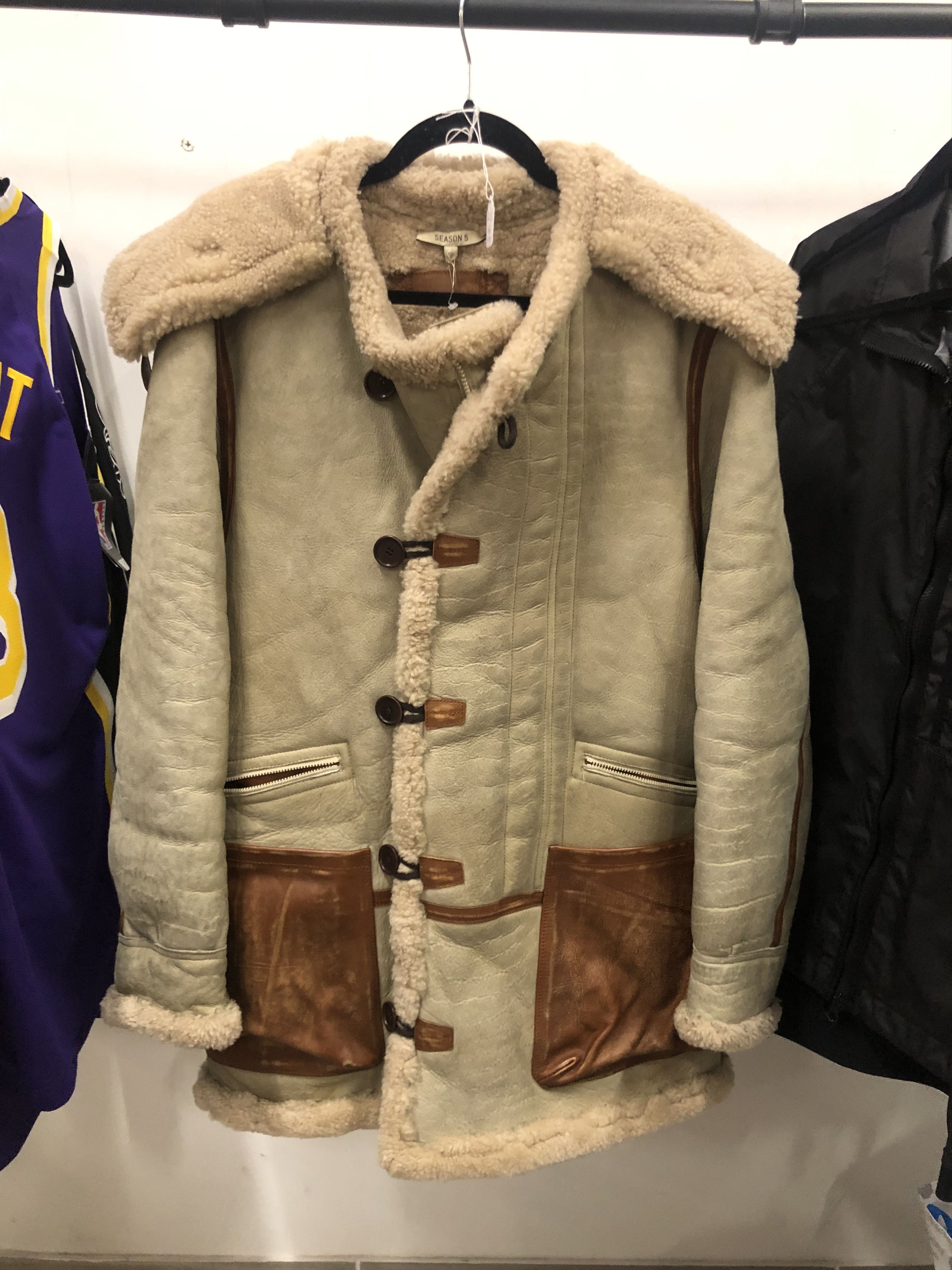 Yeezy Shearling Leather Coat Size US S / EU 44-46 / 1 - 11 Thumbnail