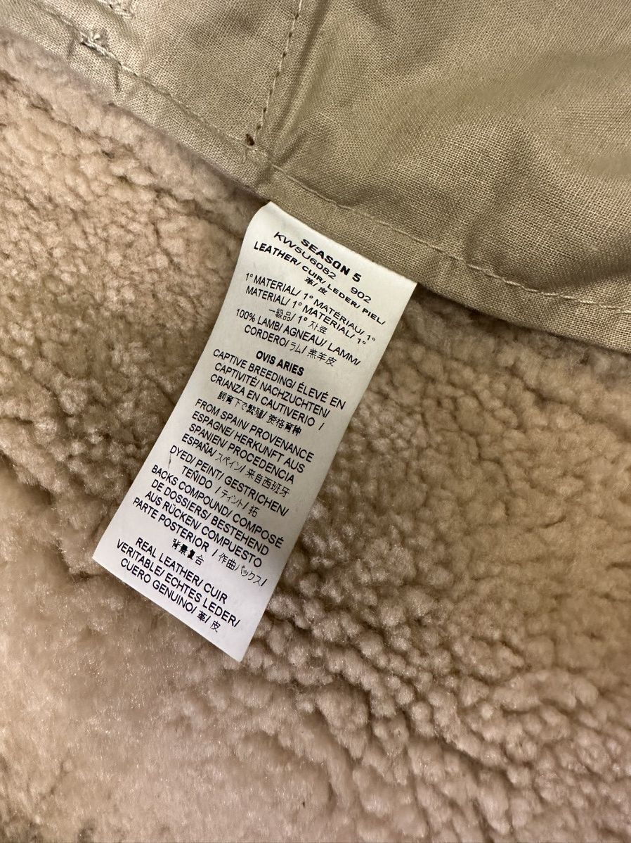 Yeezy Shearling Leather Coat Size US S / EU 44-46 / 1 - 16 Thumbnail