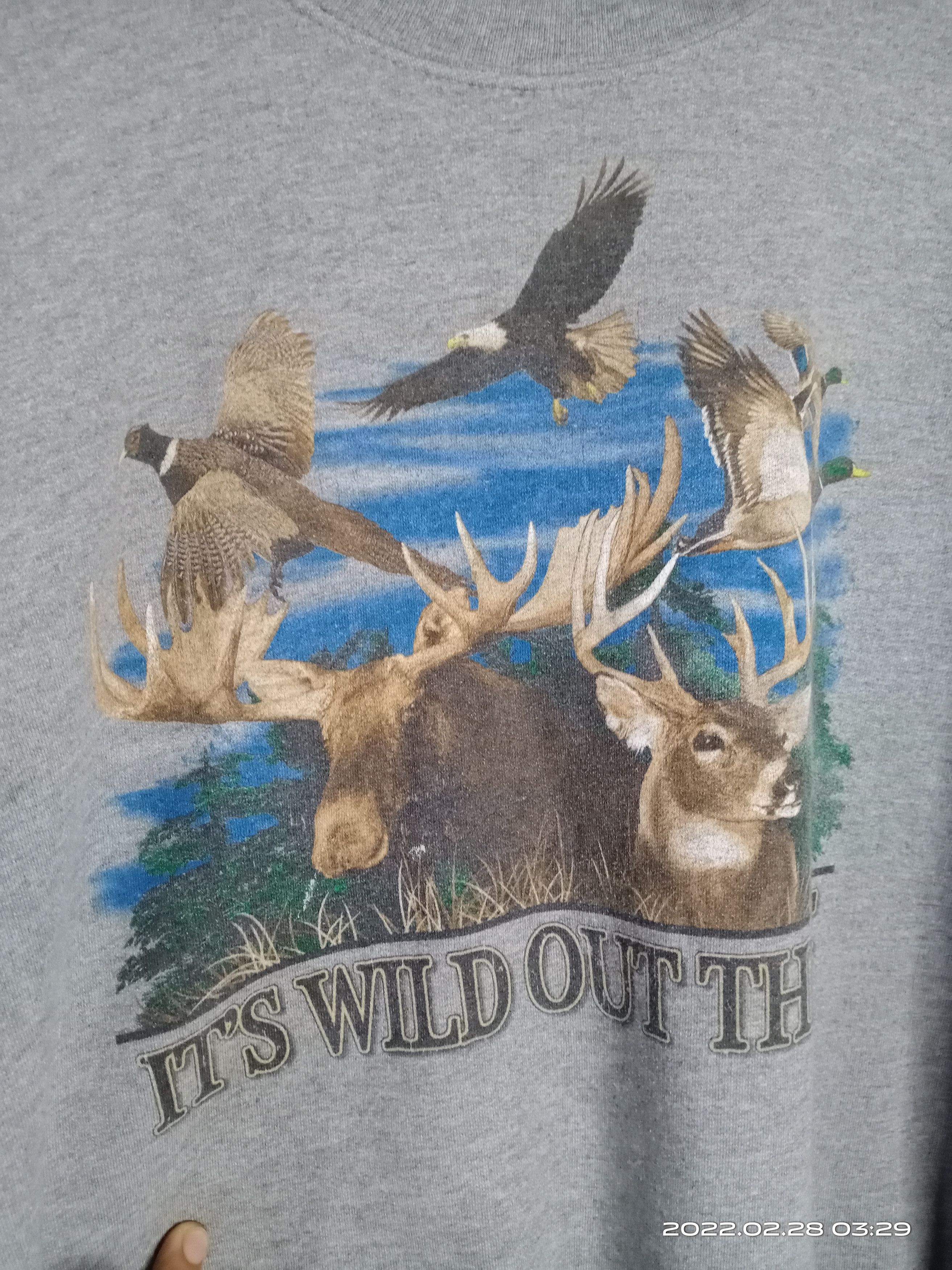 Vintage Vintage Its Wild Out There Sweatshirt Size US XXL / EU 58 / 5 - 4 Thumbnail