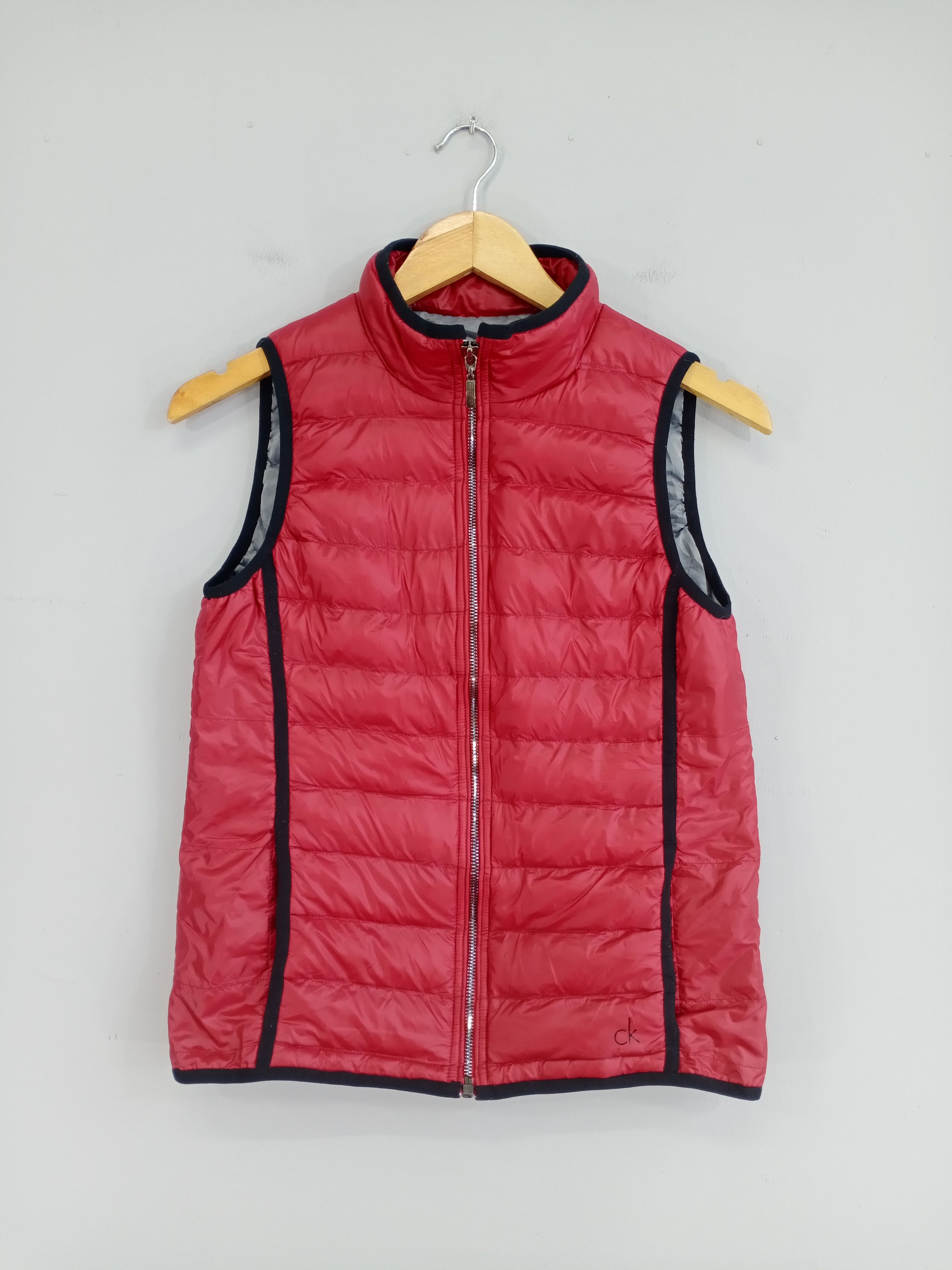 Calvin Klein × Designer 💥RARE💥Calvin Klein Light Puffer Vest Jacket Size M / US 6-8 / IT 42-44 - 1 Thumbnail