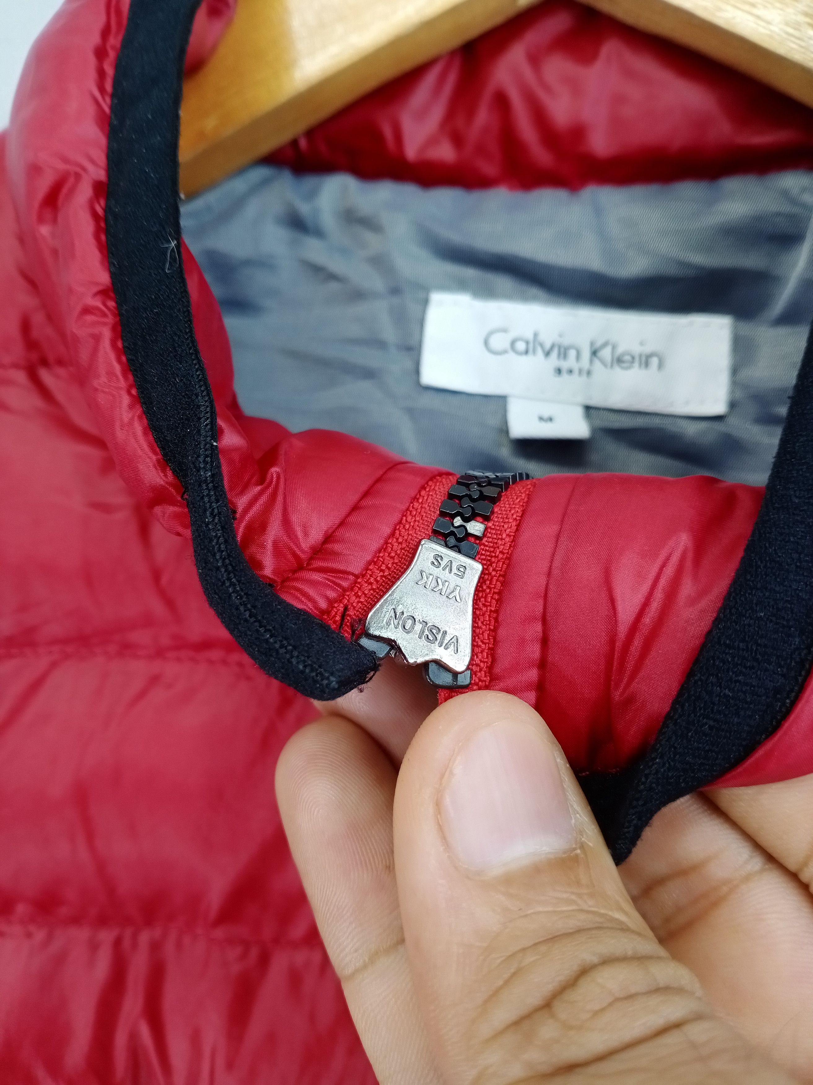 Calvin Klein × Designer 💥RARE💥Calvin Klein Light Puffer Vest Jacket Size M / US 6-8 / IT 42-44 - 5 Thumbnail