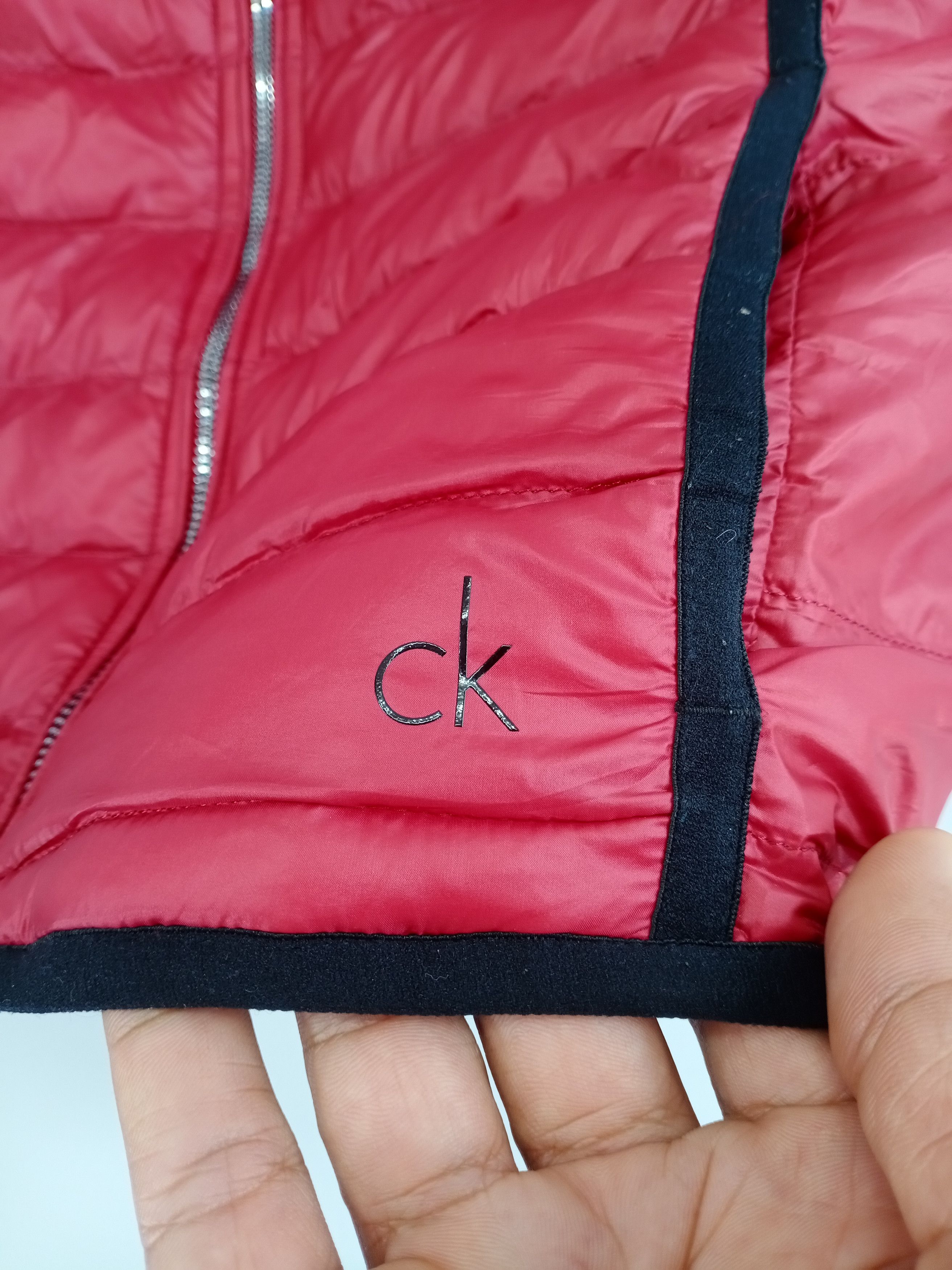 Calvin Klein × Designer 💥RARE💥Calvin Klein Light Puffer Vest Jacket Size M / US 6-8 / IT 42-44 - 8 Thumbnail
