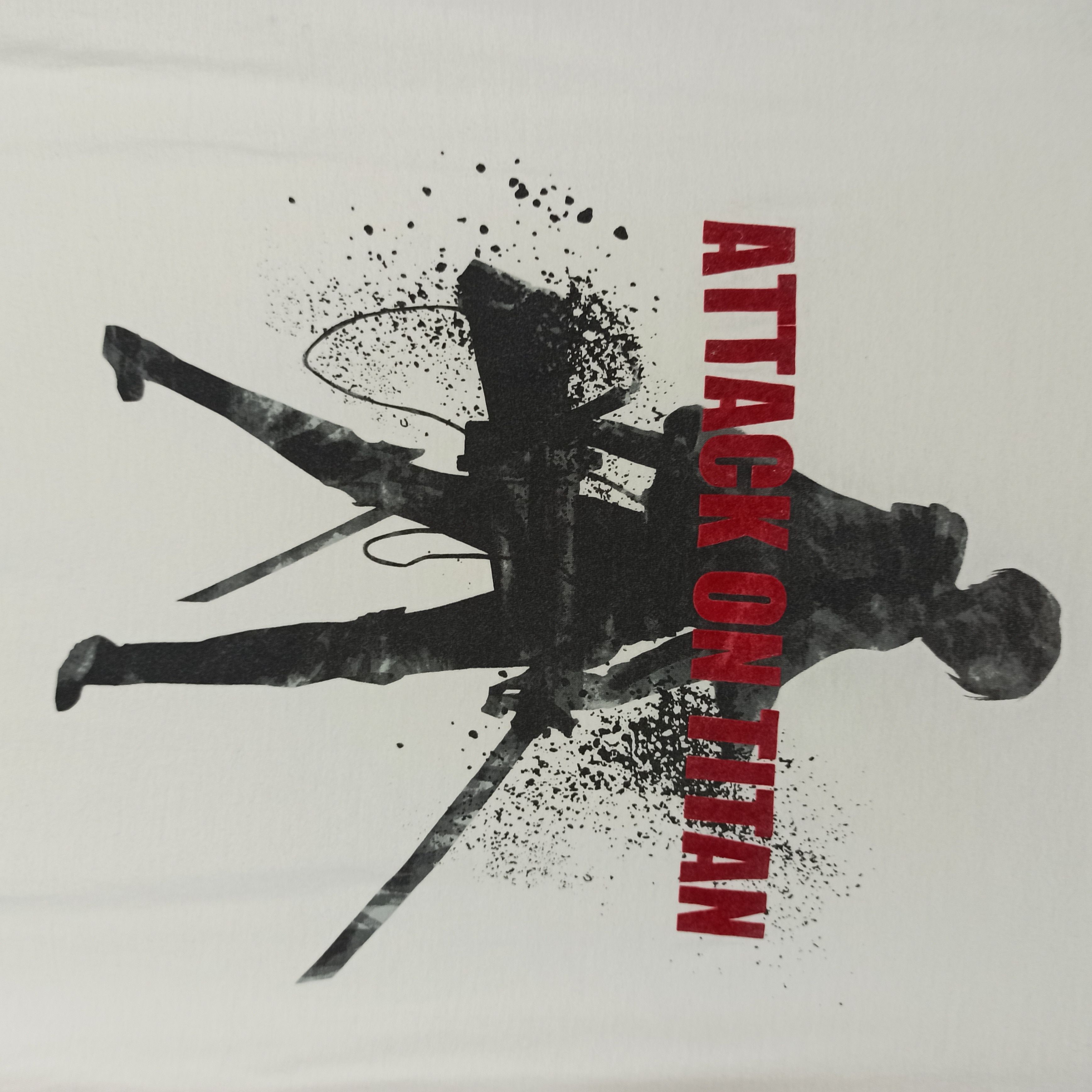 Anime 🔥Rare🔥 Anime Attack On Titan Levi Ackerman Uniqlo Tshirt Size US M / EU 48-50 / 2 - 2 Thumbnail