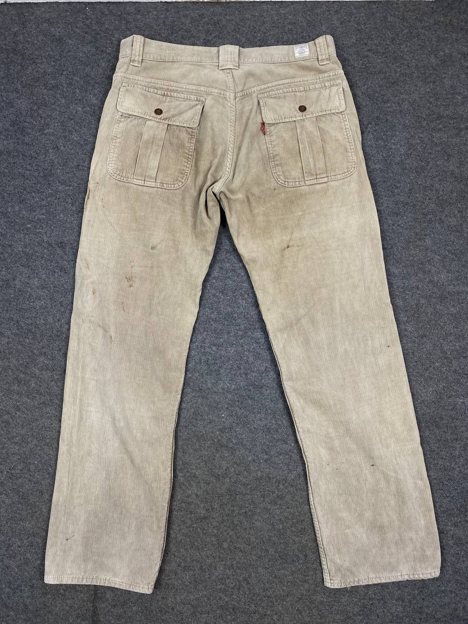 vintage japanese brands corduroy bushpants nice design Denim