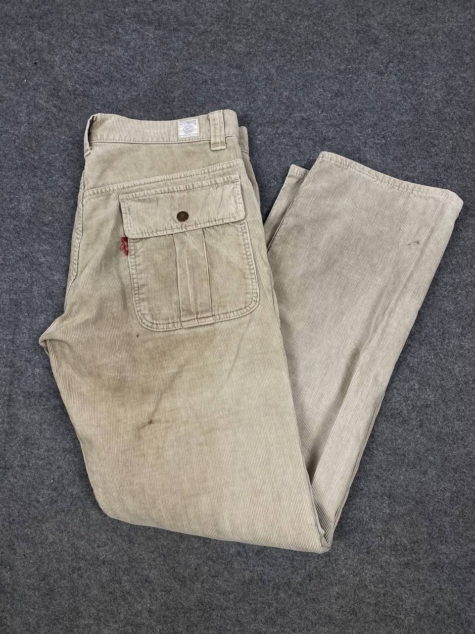vintage japanese brands corduroy bushpants nice design Denim