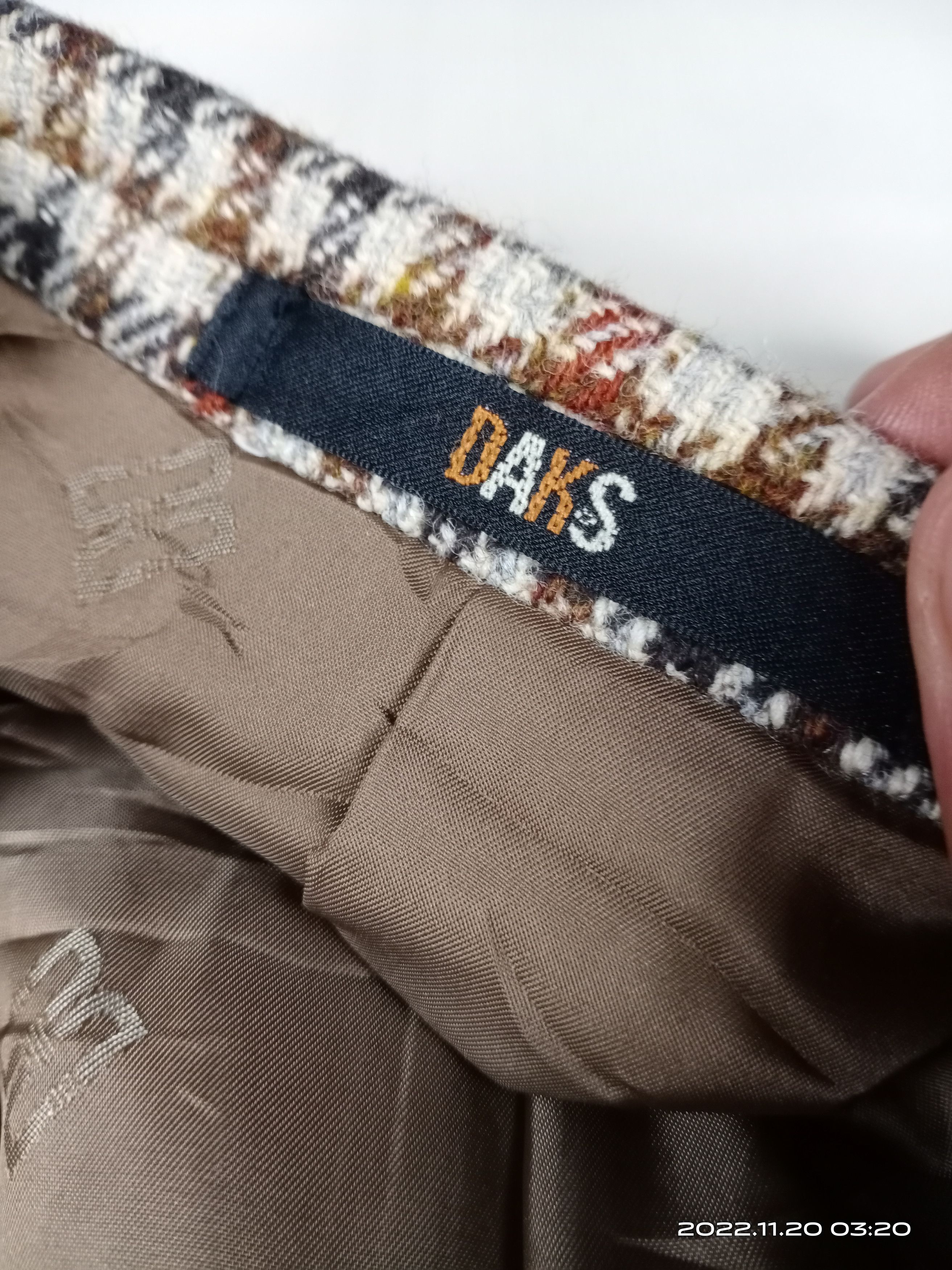 DAKS × Designer 💥RARE💥Vintage Daks London Wool Blazer Jacket Size US M / EU 48-50 / 2 - 5 Thumbnail