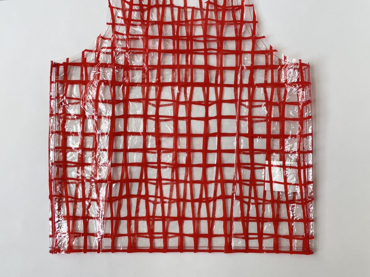 Comme des Garcons Homme Plus S/S 17 Clear PVC Grid Print Vest Size US M / EU 48-50 / 2 - 7 Thumbnail