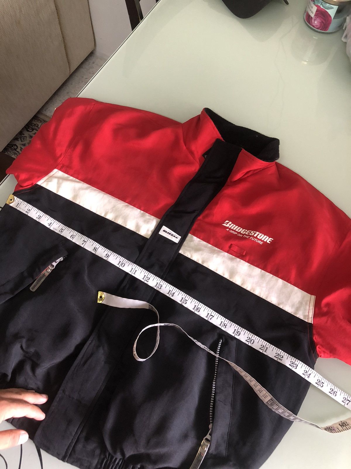 Vintage Vintage Blizzak Bridgestone Racing Team Jackets Size US L / EU 52-54 / 3 - 19 Thumbnail