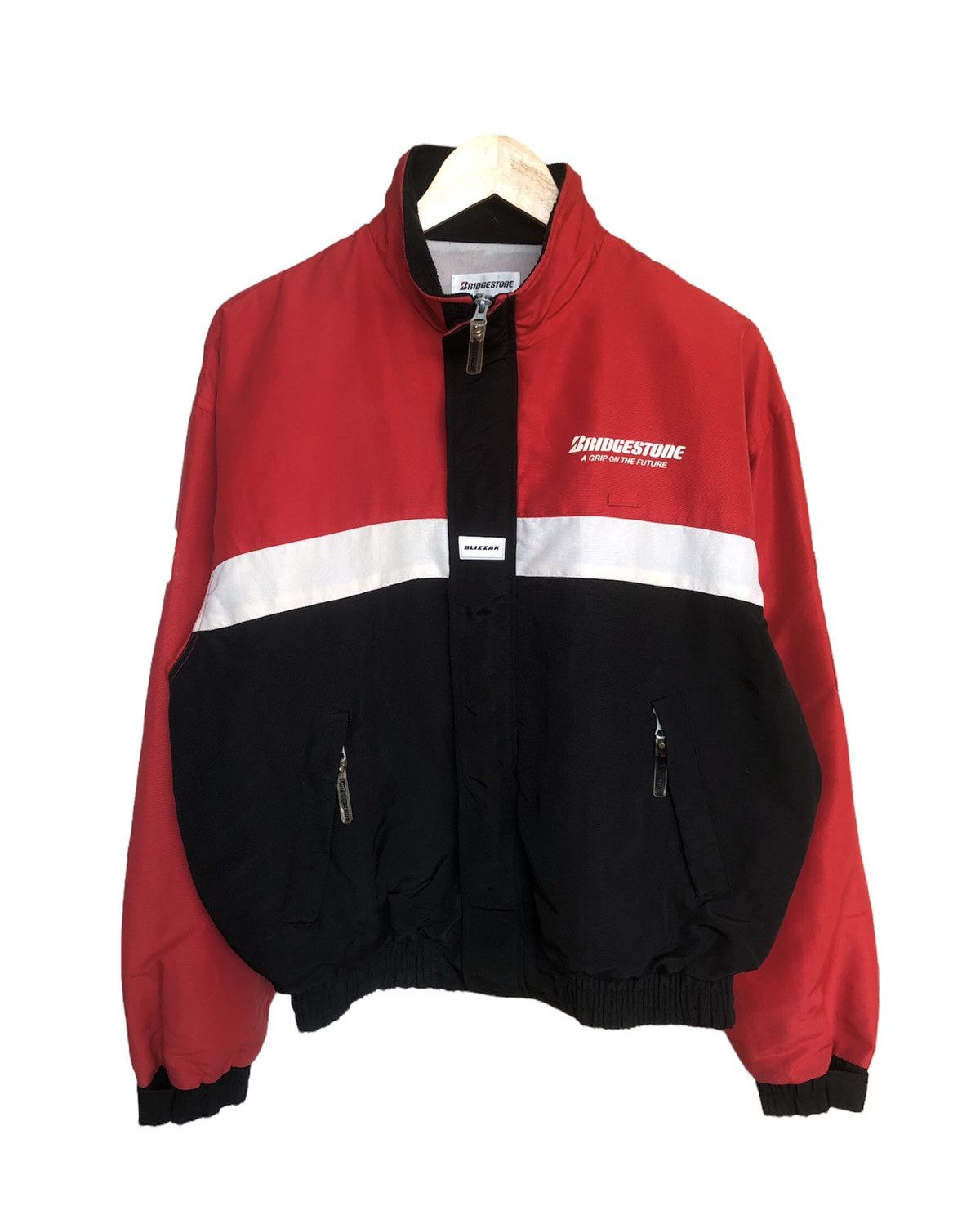 Vintage Vintage Blizzak Bridgestone Racing Team Jackets Size US L / EU 52-54 / 3 - 2 Thumbnail