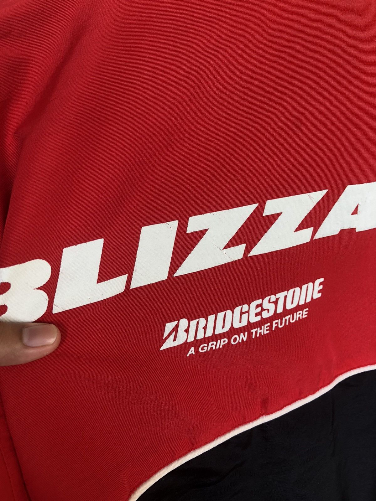 Vintage Vintage Blizzak Bridgestone Racing Team Jackets Size US L / EU 52-54 / 3 - 12 Thumbnail