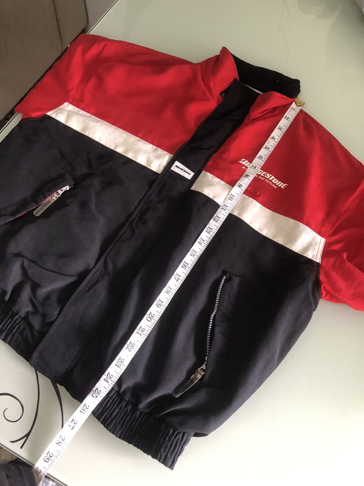 Vintage Vintage Blizzak Bridgestone Racing Team Jackets Size US L / EU 52-54 / 3 - 21 Thumbnail