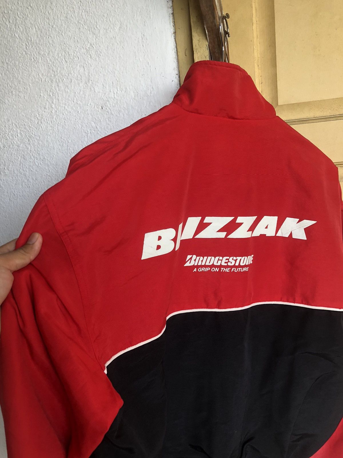 Vintage Vintage Blizzak Bridgestone Racing Team Jackets Size US L / EU 52-54 / 3 - 11 Thumbnail