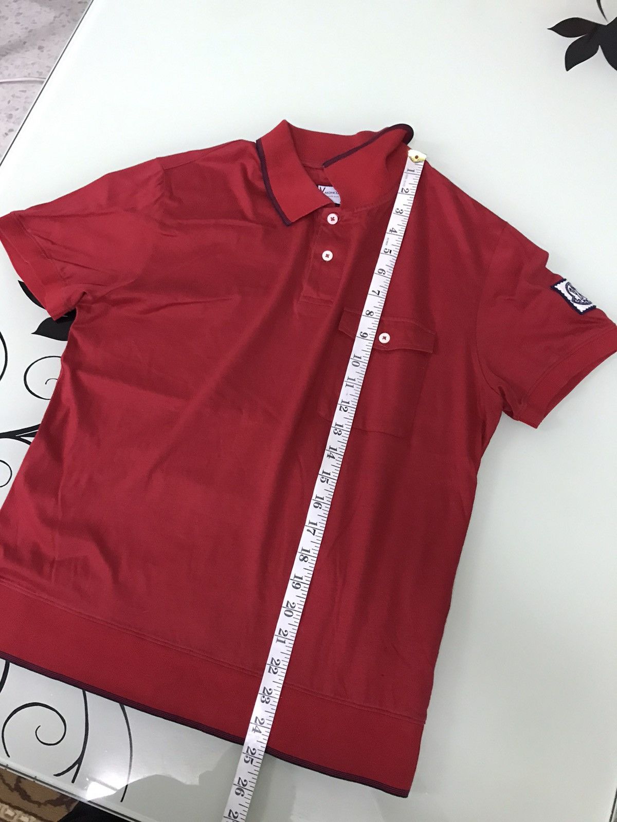Moncler Vintage Moncler Gamme Blue Polo Shirt Women Size M / US 6-8 / IT 42-44 - 20 Thumbnail