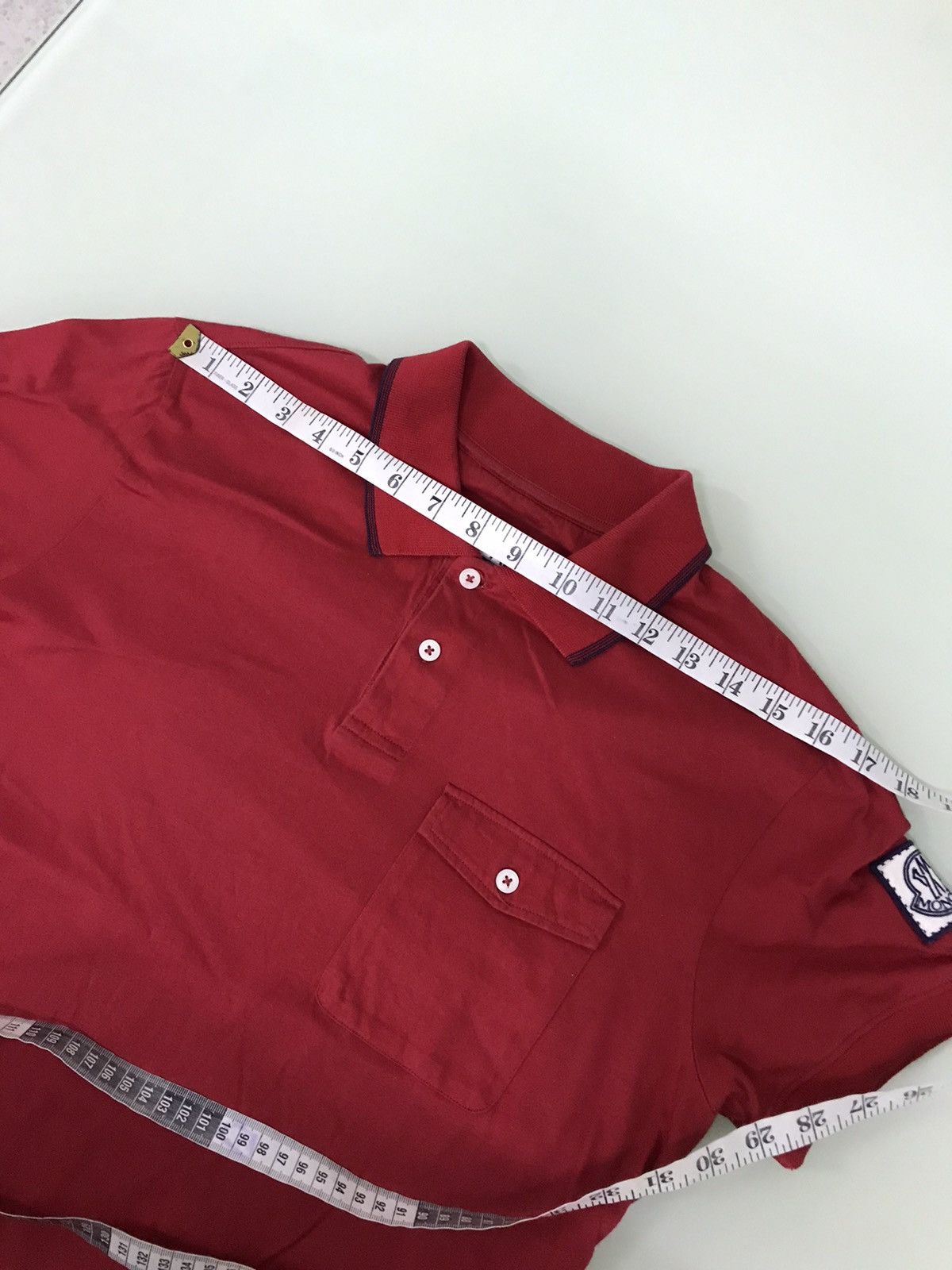 Moncler Vintage Moncler Gamme Blue Polo Shirt Women Size M / US 6-8 / IT 42-44 - 19 Thumbnail