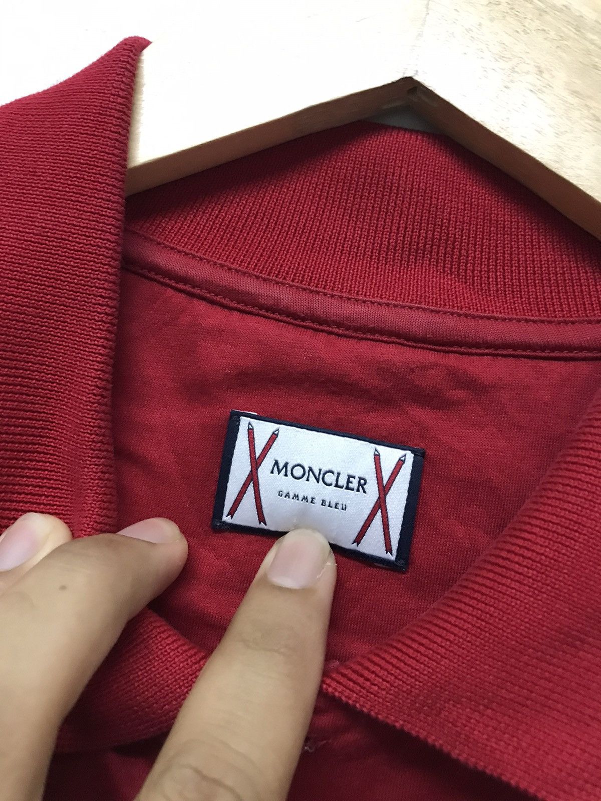 Moncler Vintage Moncler Gamme Blue Polo Shirt Women Size M / US 6-8 / IT 42-44 - 12 Thumbnail