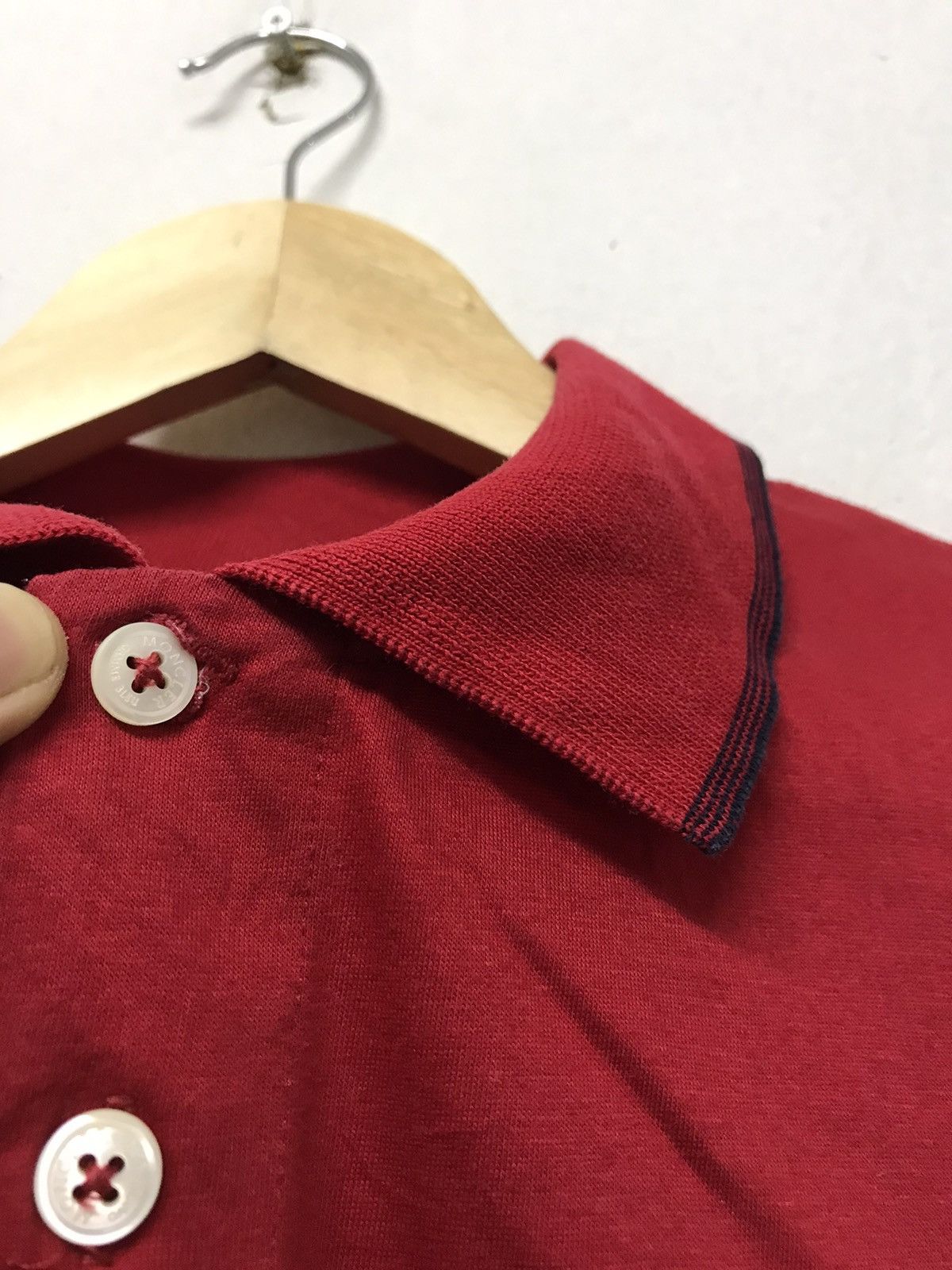 Moncler Vintage Moncler Gamme Blue Polo Shirt Women Size M / US 6-8 / IT 42-44 - 10 Thumbnail
