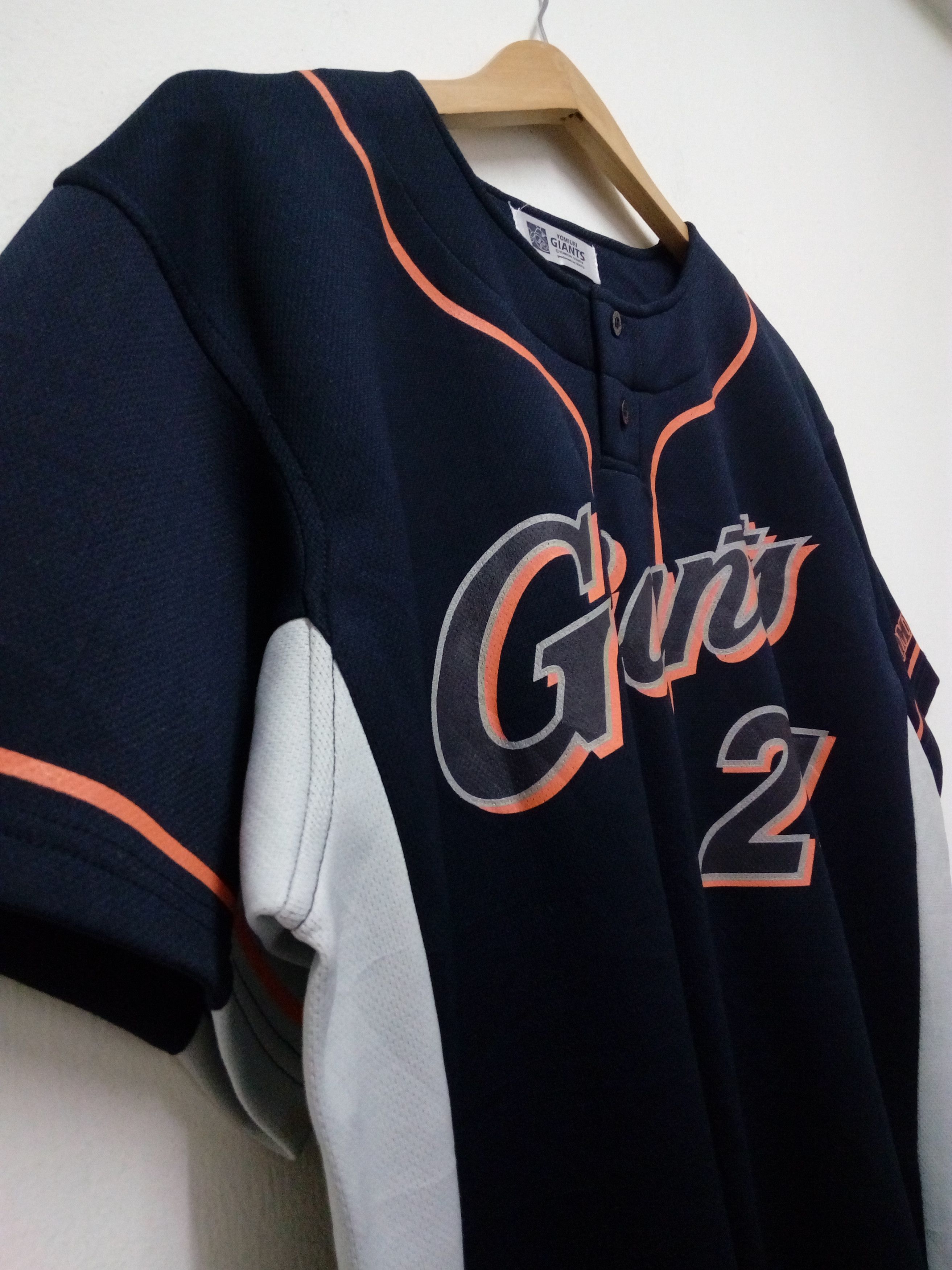 Japanese Brand × Vintage VINTAGE YOMIURI GIANTS BASEBALL JERSEY JAPANESE Size US XL / EU 56 / 4 - 3 Thumbnail