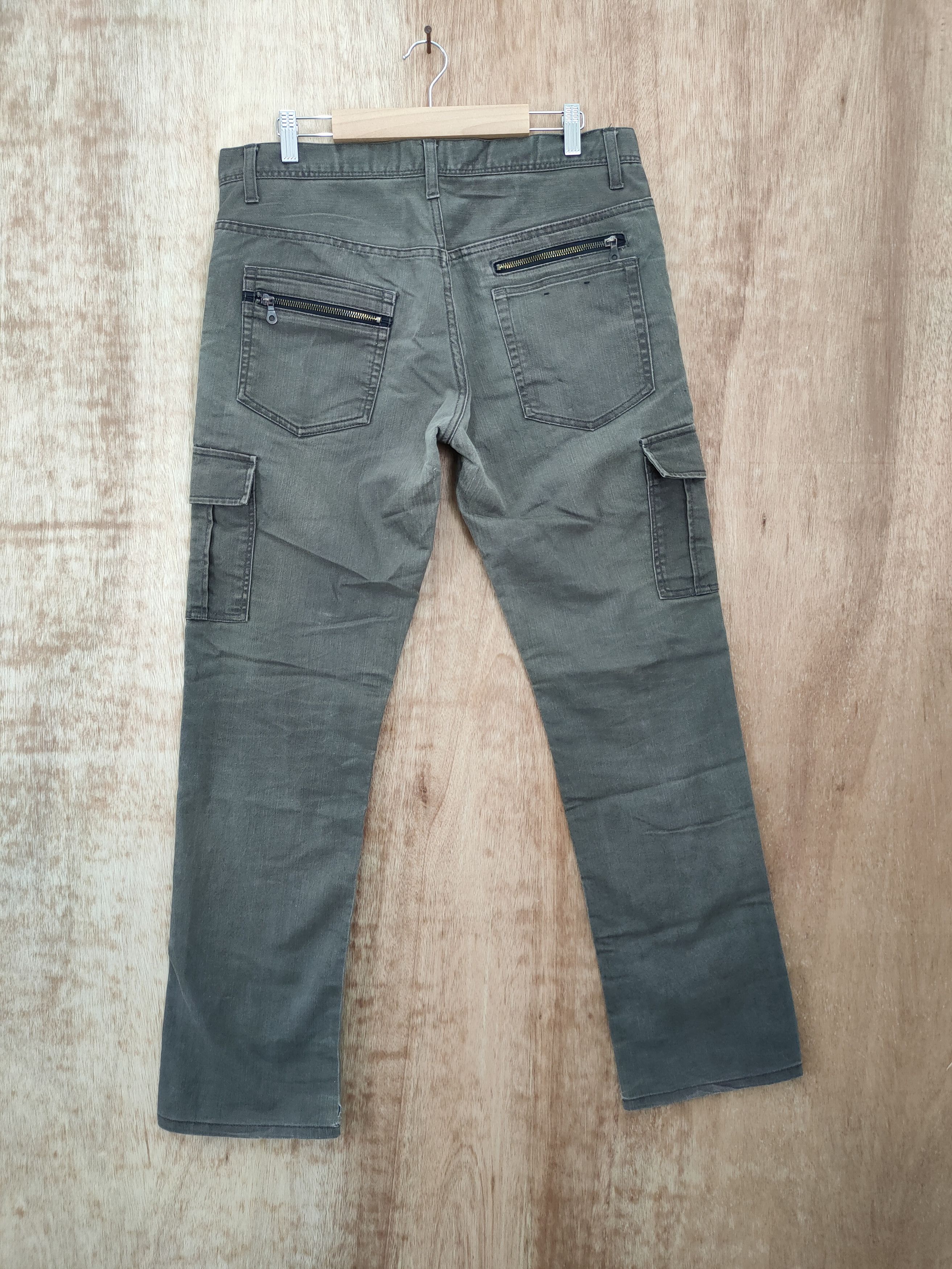 Japanese Brand DLL Bull japan multipocket tactical cargo pants #46-099 Size US 34 / EU 50 - 6 Thumbnail
