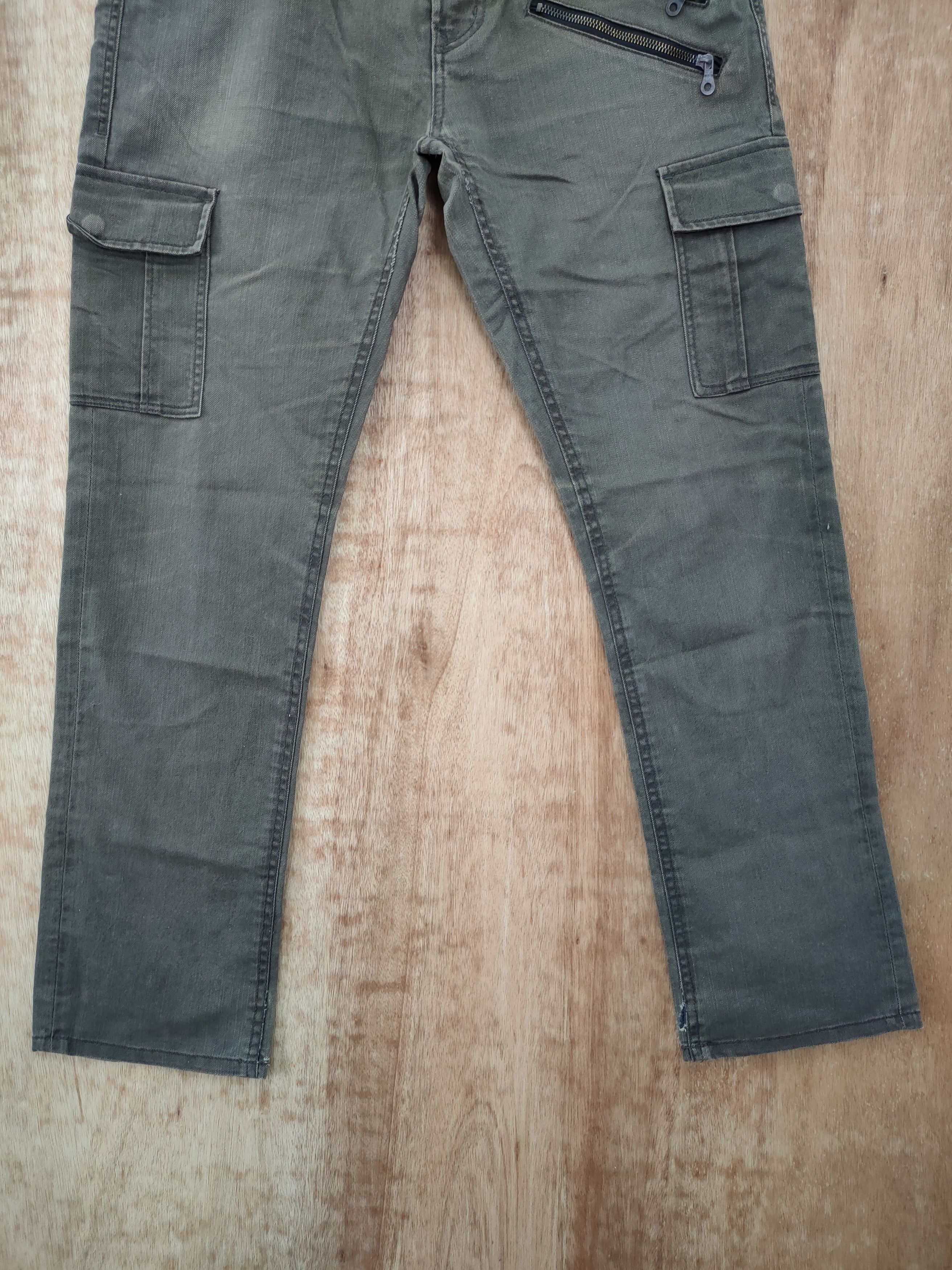Japanese Brand DLL Bull japan multipocket tactical cargo pants #46-099 Size US 34 / EU 50 - 2 Thumbnail