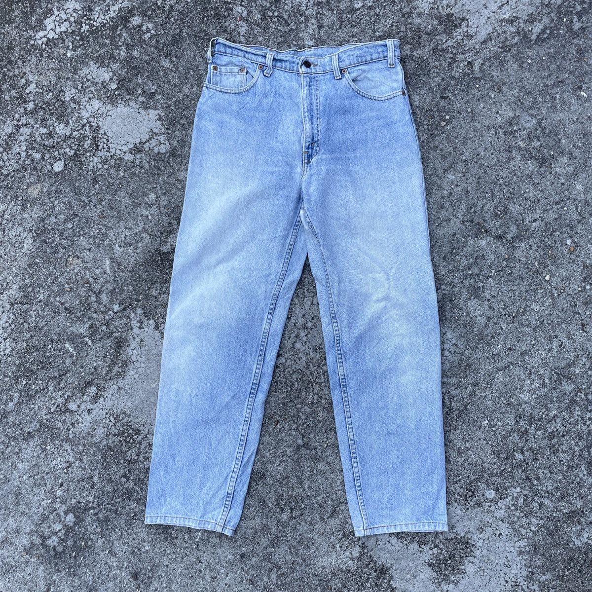Levi's Vintage 90s Levis Made In Usa Distressed Denim Jeans Size US 32 / EU 48 - 1 Thumbnail
