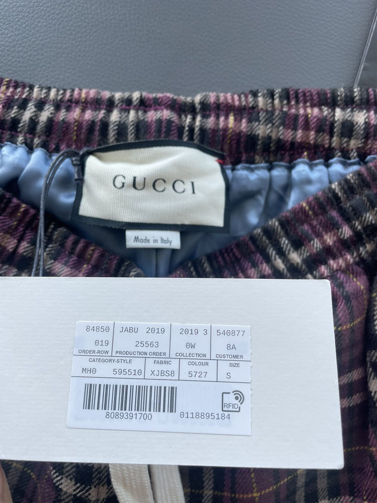 Gucci Oversized Rare Brand New Super Runway Iconic Check Shorts Size US 31 - 3 Thumbnail
