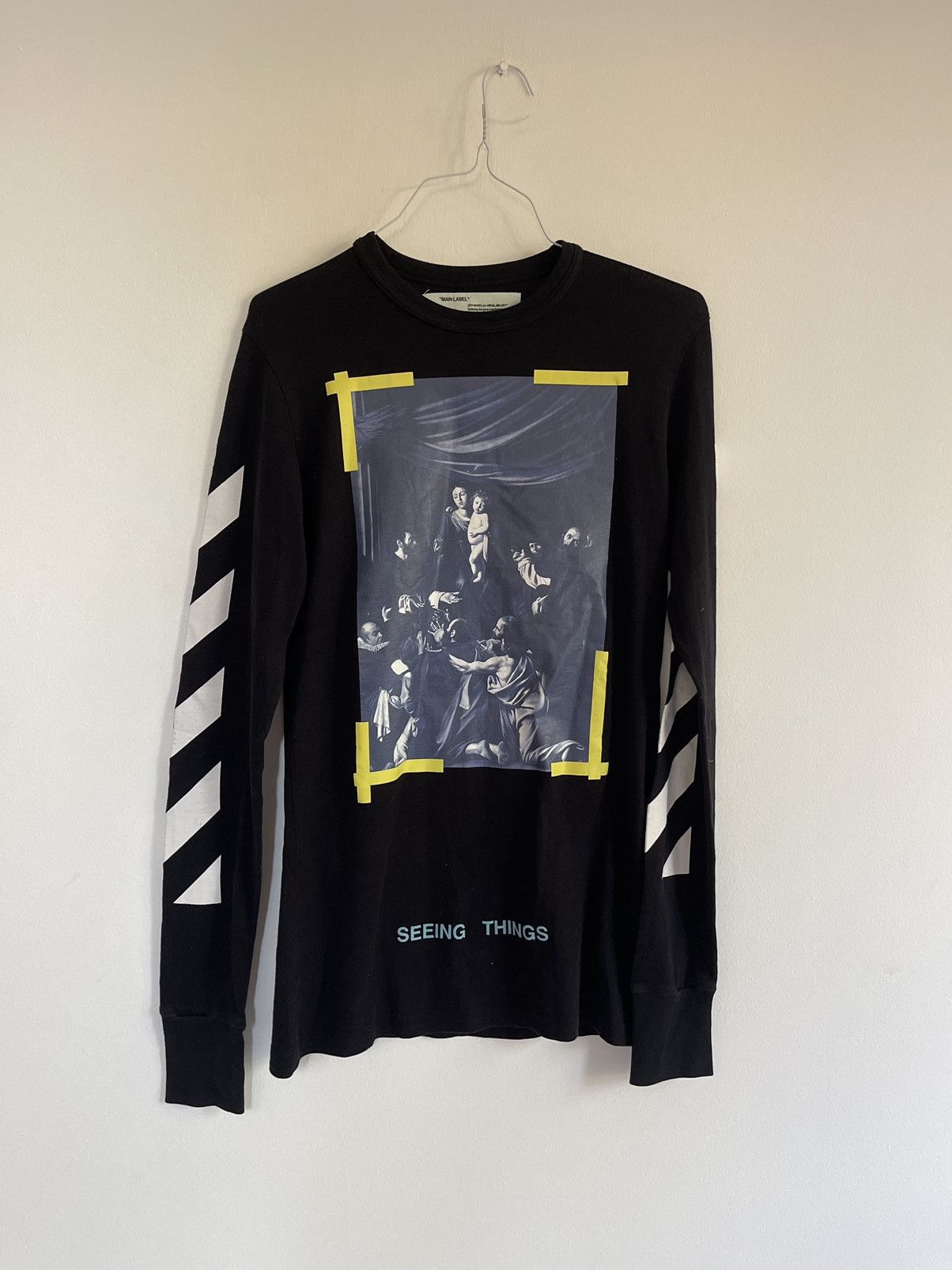 Off White “Seeing Things” newest Long Sleeve shirt