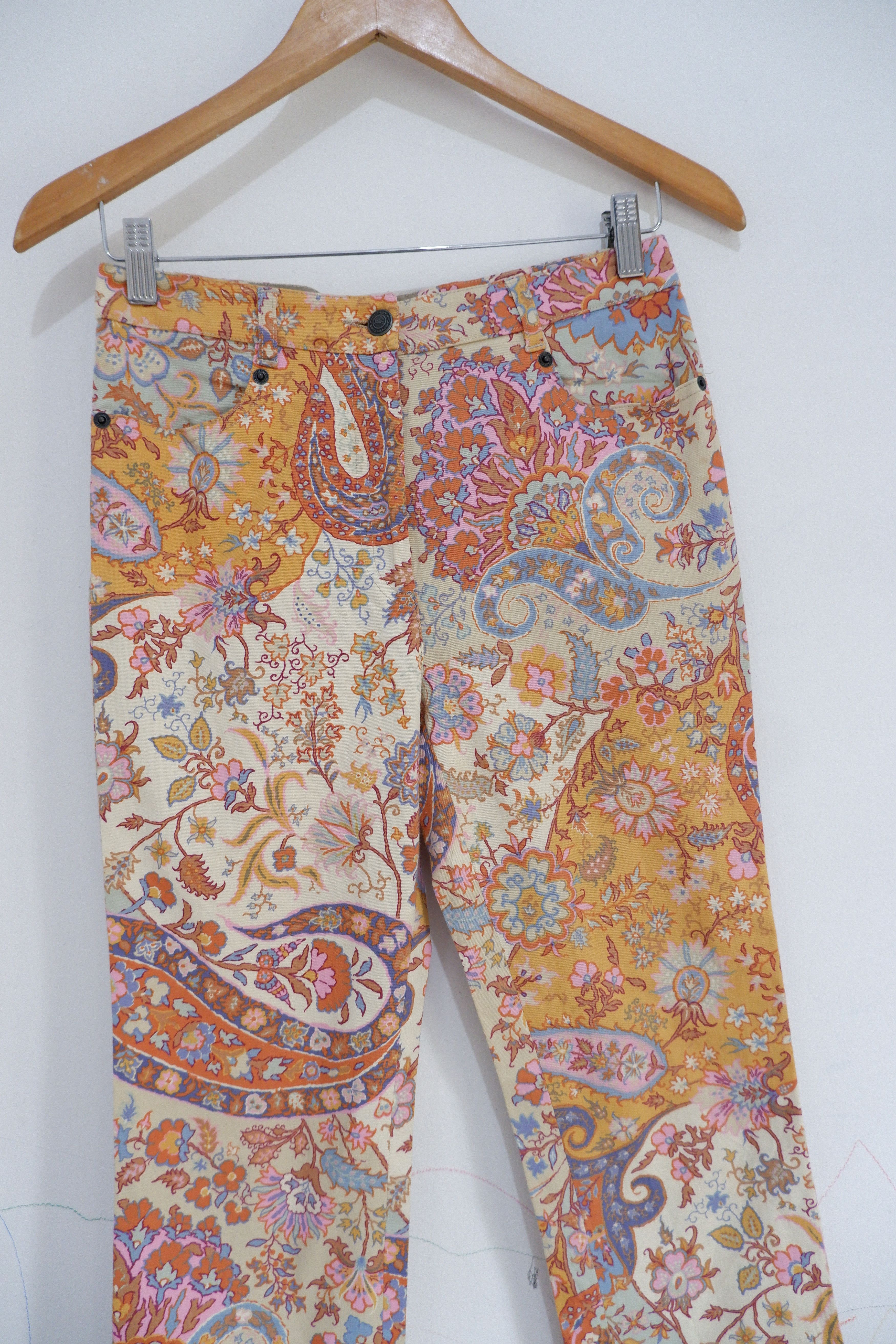Etro ETRO Printed Paisley Pants Size 28" / US 6 / IT 42 - 4 Thumbnail
