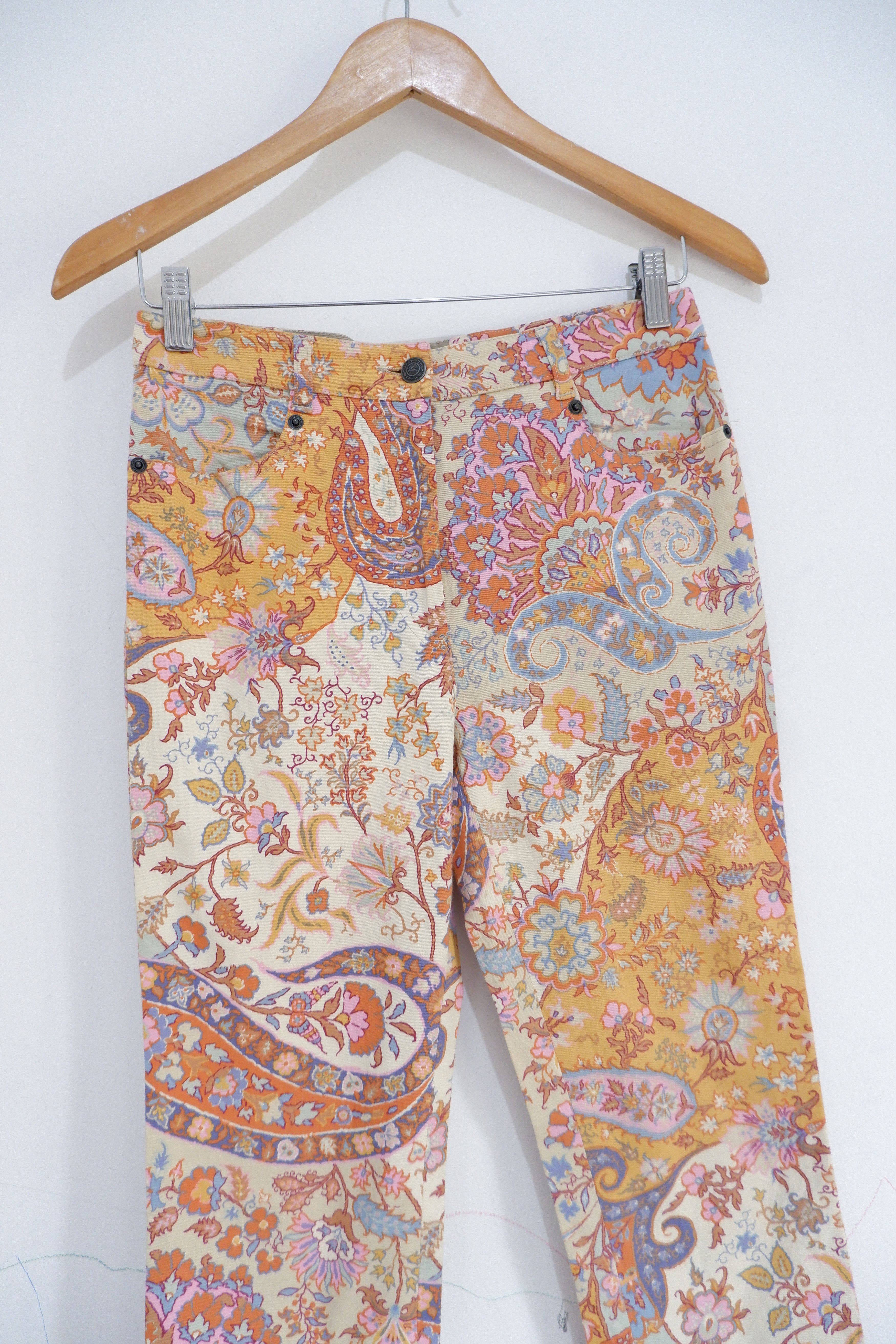 Etro ETRO Printed Paisley Pants Size 28" / US 6 / IT 42 - 3 Thumbnail