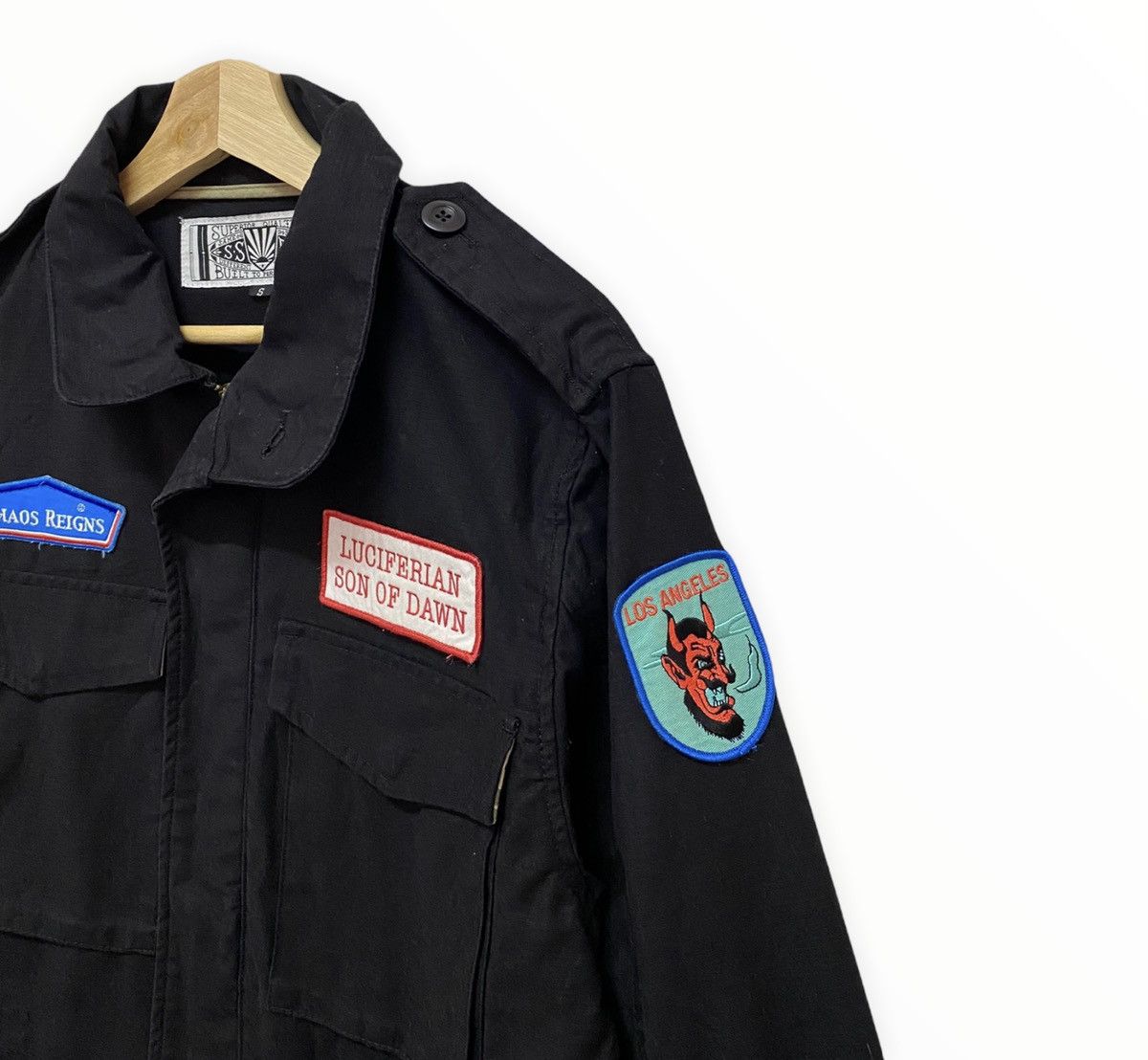 FUCT × Fuck The Population × SSDD RARE🔥FUCT SSDD PARTICIPANT 1992 L.A RIOTS MILITARY JACKET Size US S / EU 44-46 / 1 - 4 Thumbnail