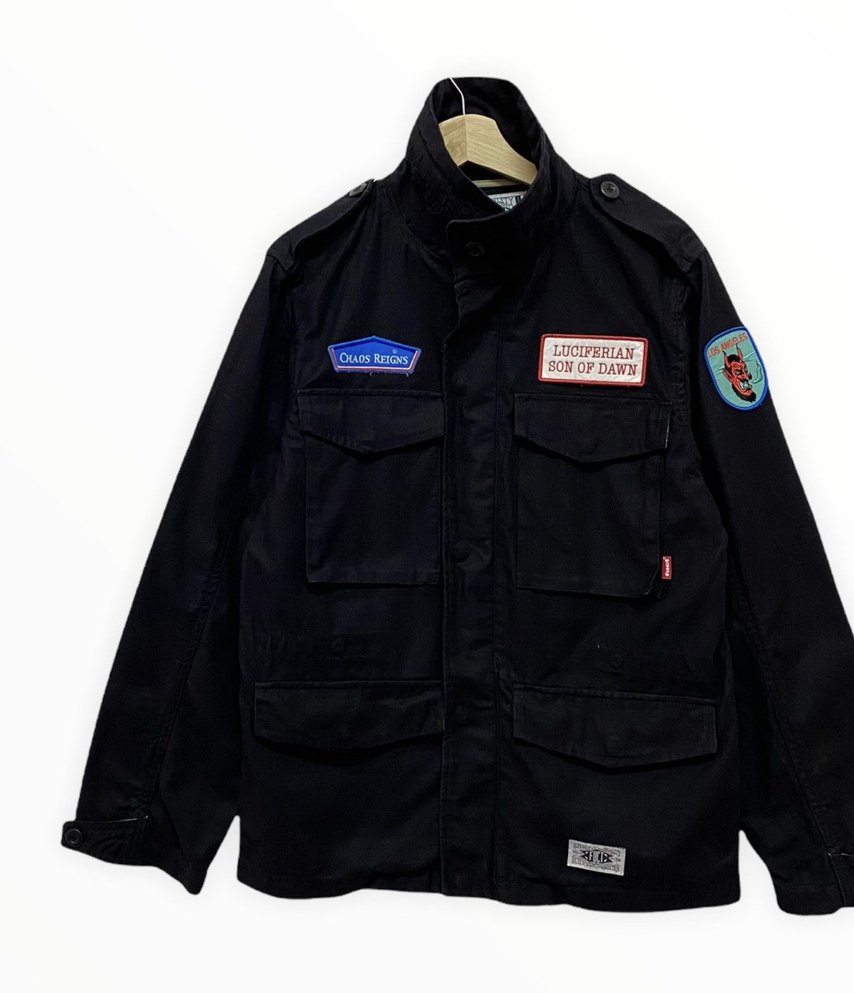 FUCT × Fuck The Population × SSDD RARE🔥FUCT SSDD PARTICIPANT 1992 L.A RIOTS MILITARY JACKET Size US S / EU 44-46 / 1 - 9 Thumbnail