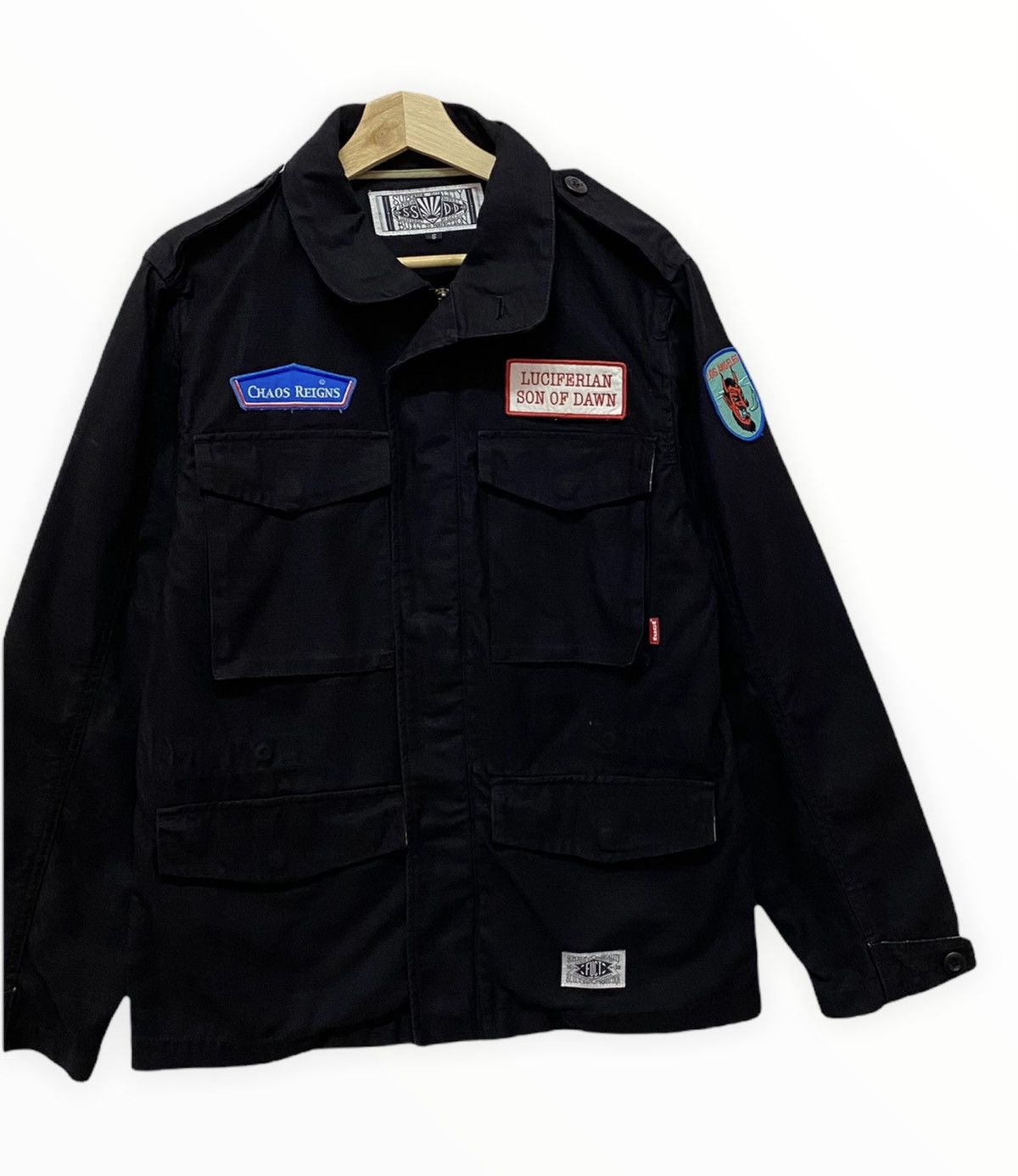 FUCT × Fuck The Population × SSDD RARE🔥FUCT SSDD PARTICIPANT 1992 L.A RIOTS MILITARY JACKET Size US S / EU 44-46 / 1 - 6 Thumbnail
