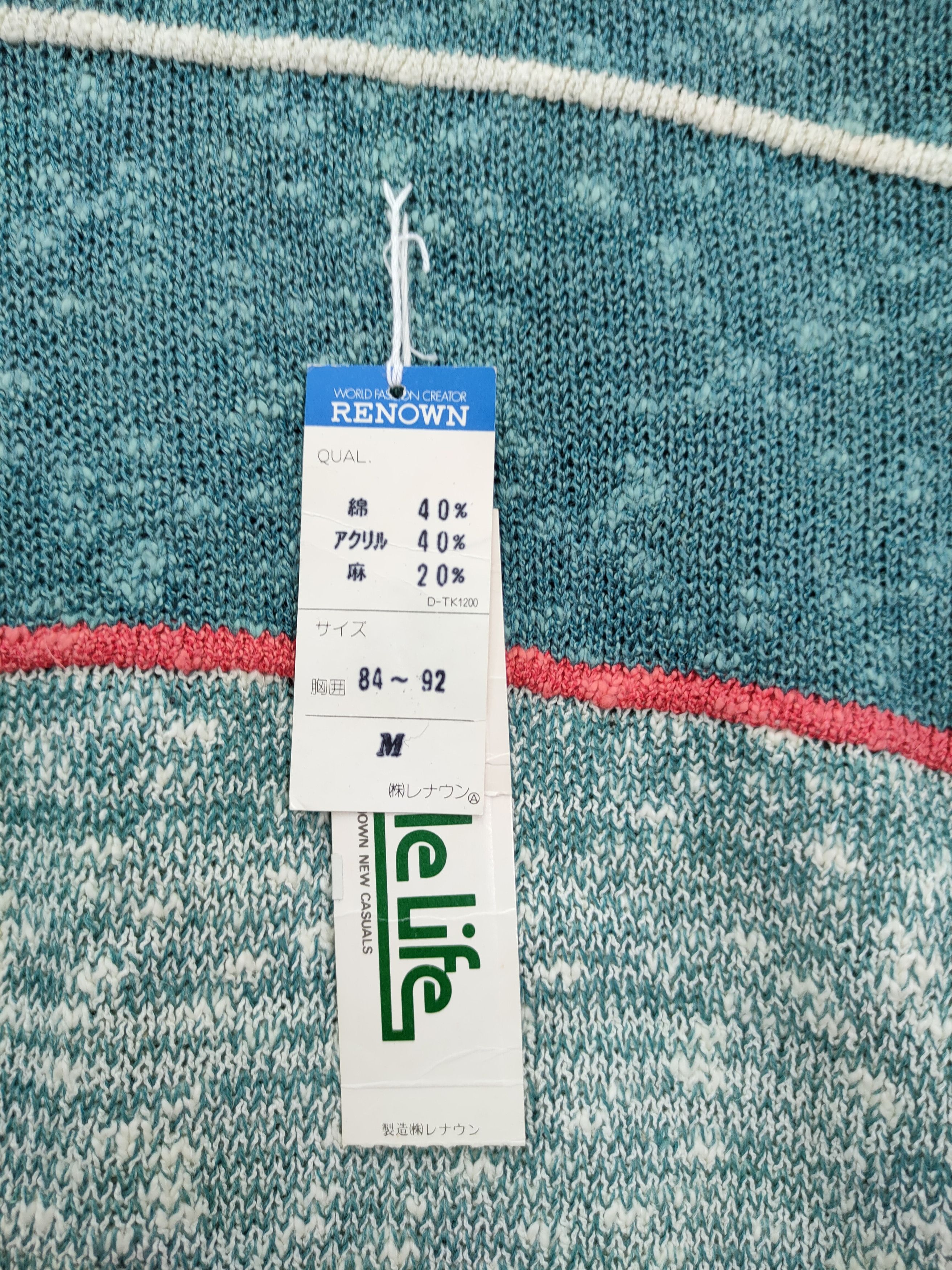 Homespun Knitwear DLL Simple Life knitwear japan streetwear #46-195 Size US M / EU 48-50 / 2 - 4 Thumbnail
