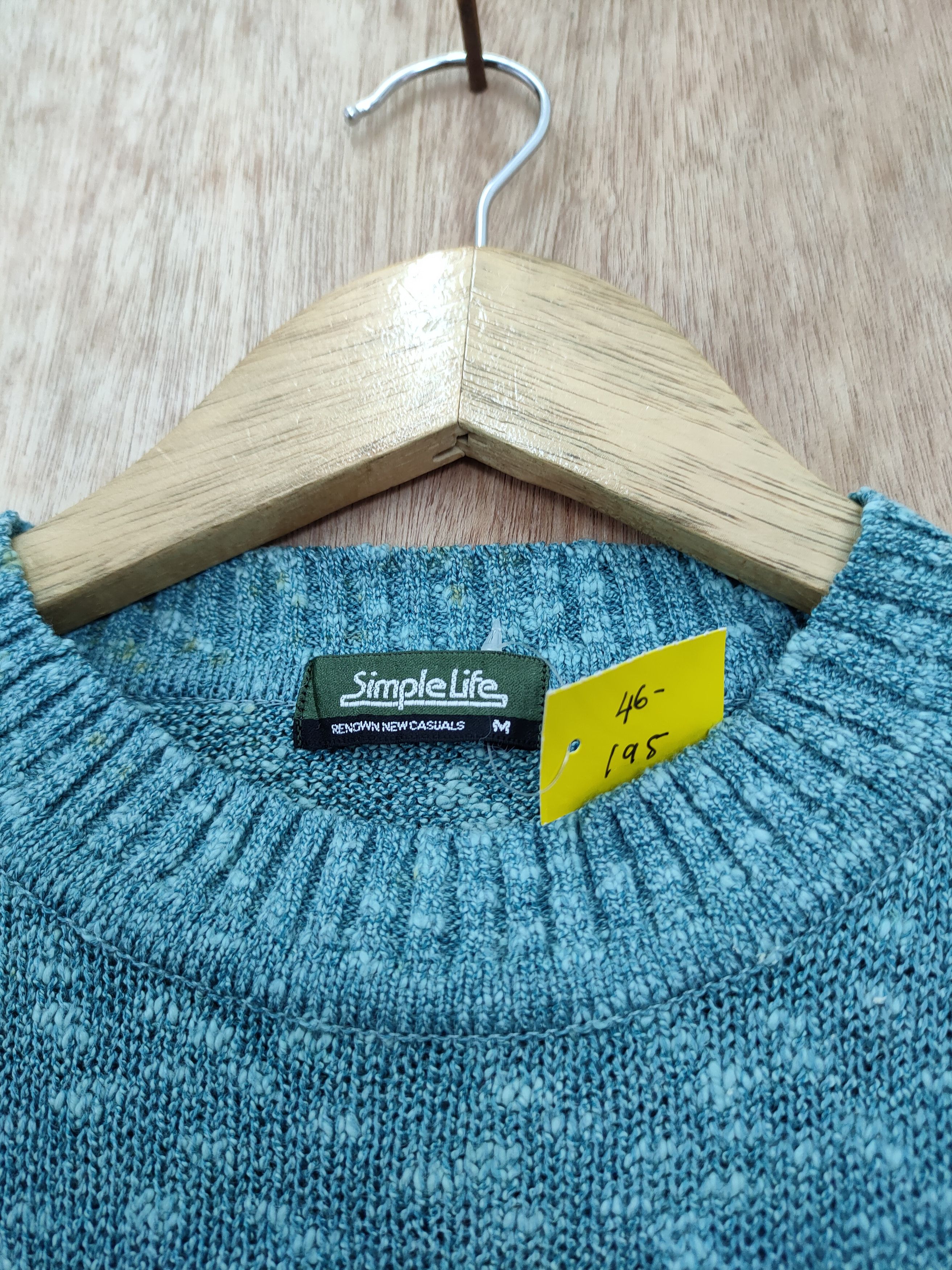 Homespun Knitwear DLL Simple Life knitwear japan streetwear #46-195 Size US M / EU 48-50 / 2 - 6 Thumbnail