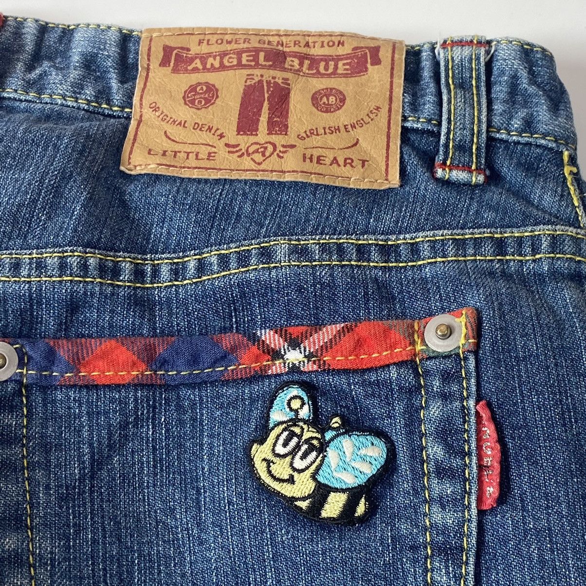 Hysteric Glamour 🖤BLACKFRIDAY🖤1990s Angel Blue - Mini Patch Flared Denim Size US 28 / EU 44 - 9 Thumbnail