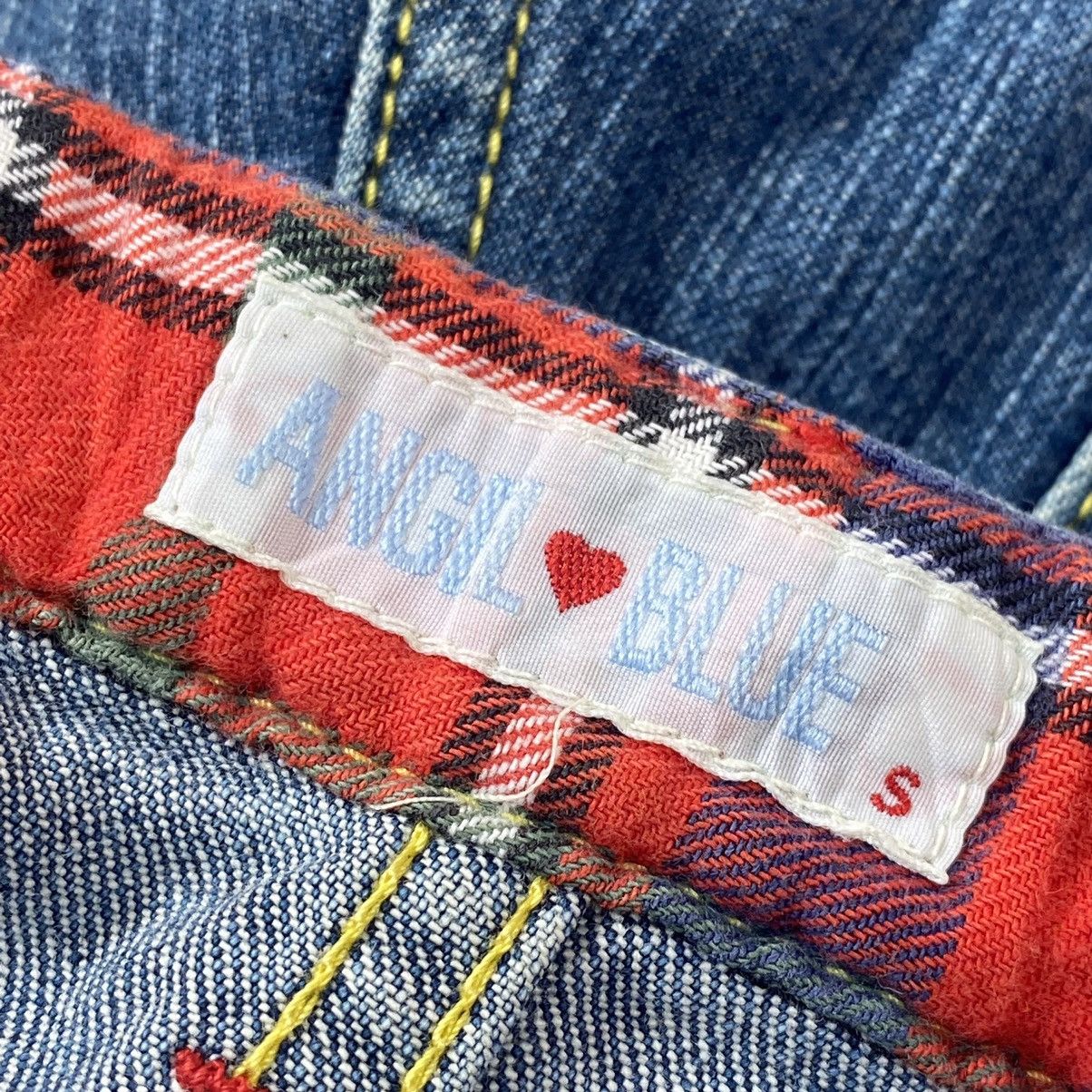 Hysteric Glamour 🖤BLACKFRIDAY🖤1990s Angel Blue - Mini Patch Flared Denim Size US 28 / EU 44 - 13 Thumbnail