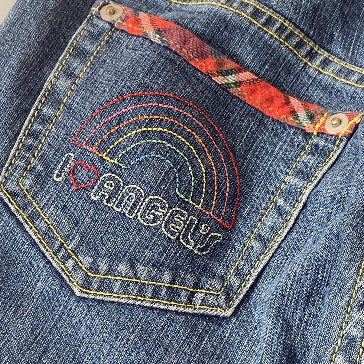 Hysteric Glamour 🖤BLACKFRIDAY🖤1990s Angel Blue - Mini Patch Flared Denim Size US 28 / EU 44 - 10 Thumbnail