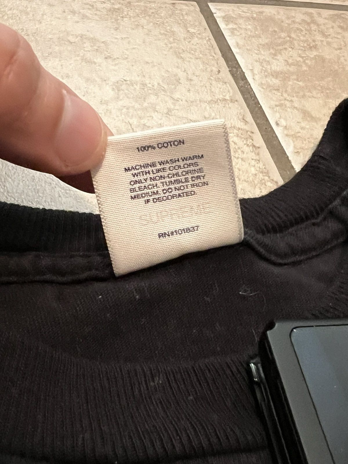 Supreme x Yohji Yamamoto Logo Tee FW20