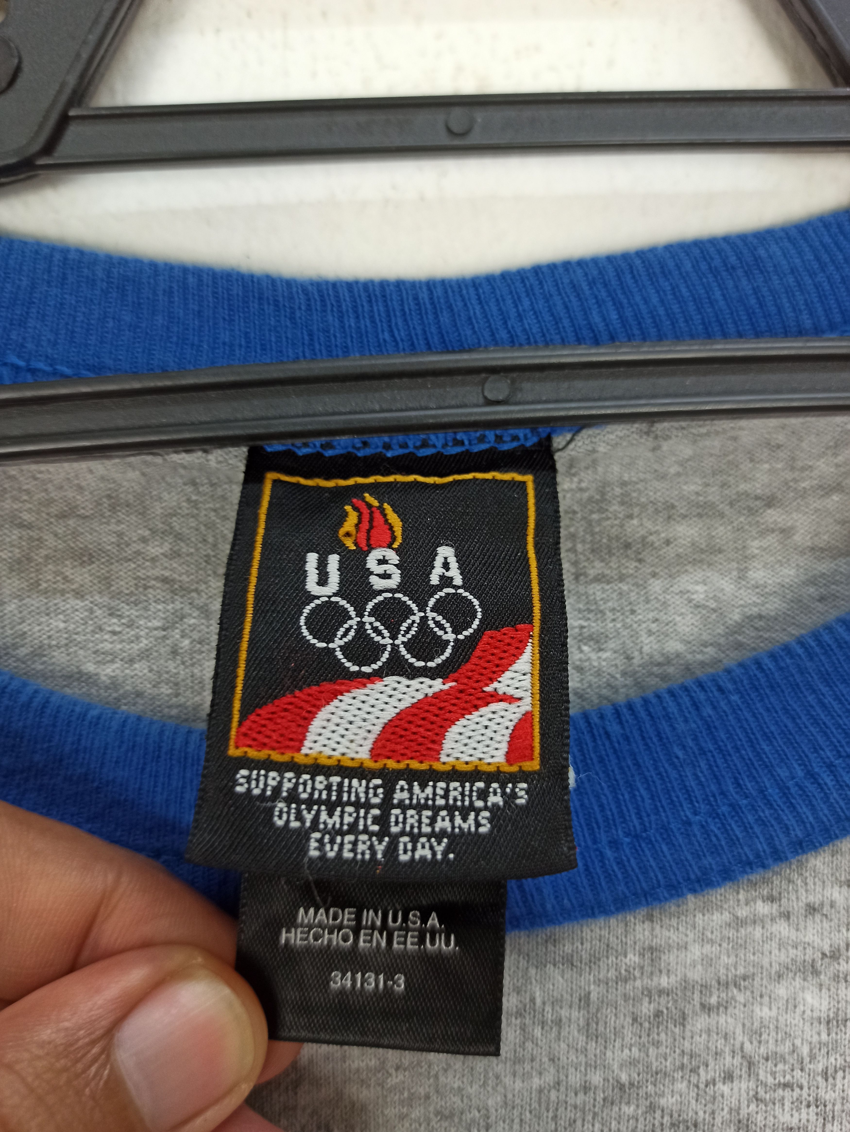 JCPenney Vintage 90s JcPenney Olympics Usa Plain 3Q Medium Size US M / EU 48-50 / 2 - 5 Thumbnail