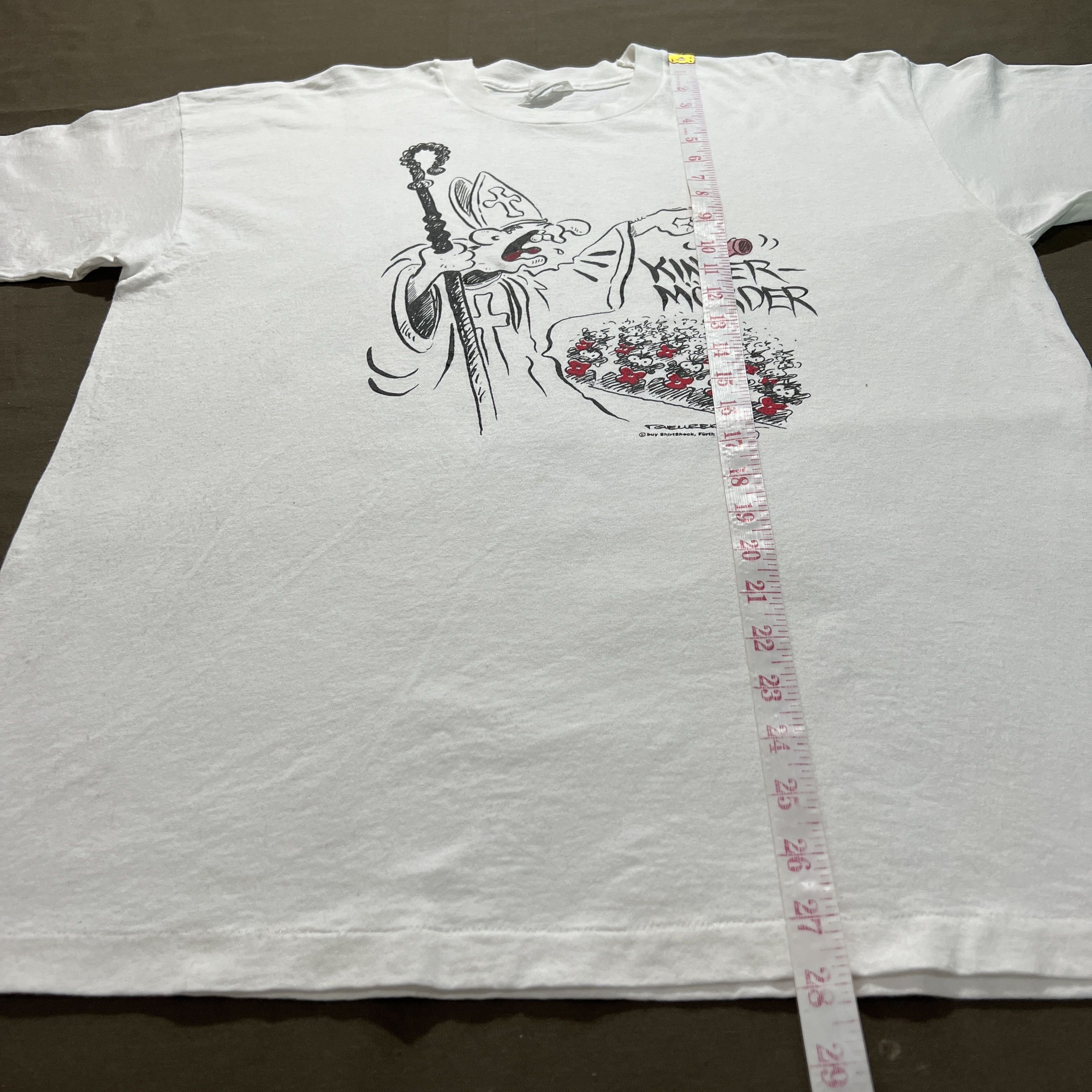 Vintage Vtg 90s Condom kinder Humor Funny Tee graphic streetwear Size US XL / EU 56 / 4 - 10 Thumbnail