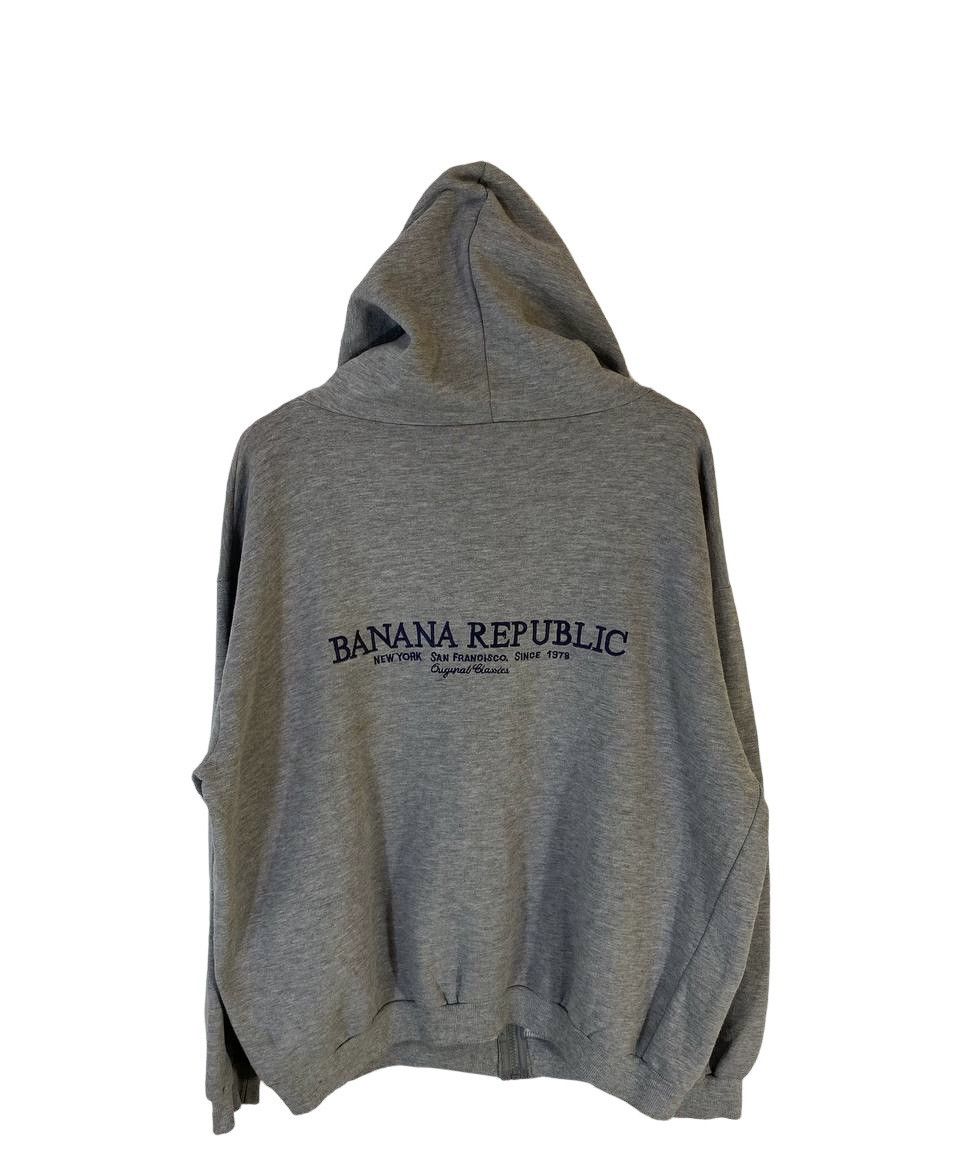Banana Republic Vintage Banana Republic Hoody Embroided Logo Size US XL / EU 56 / 4 - 1 Thumbnail