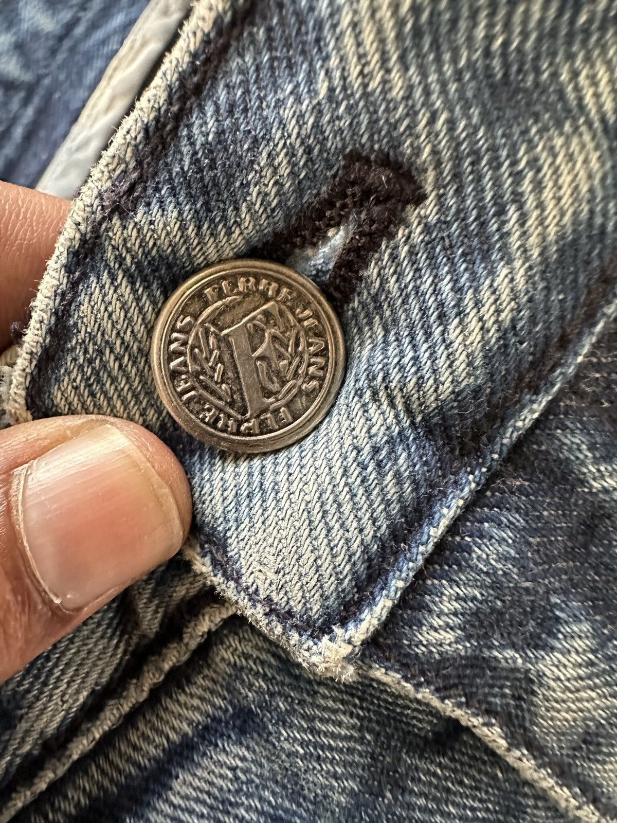 Gianfranco Ferre 1990's vintage Ferre jeans Size US 29 - 24 Thumbnail
