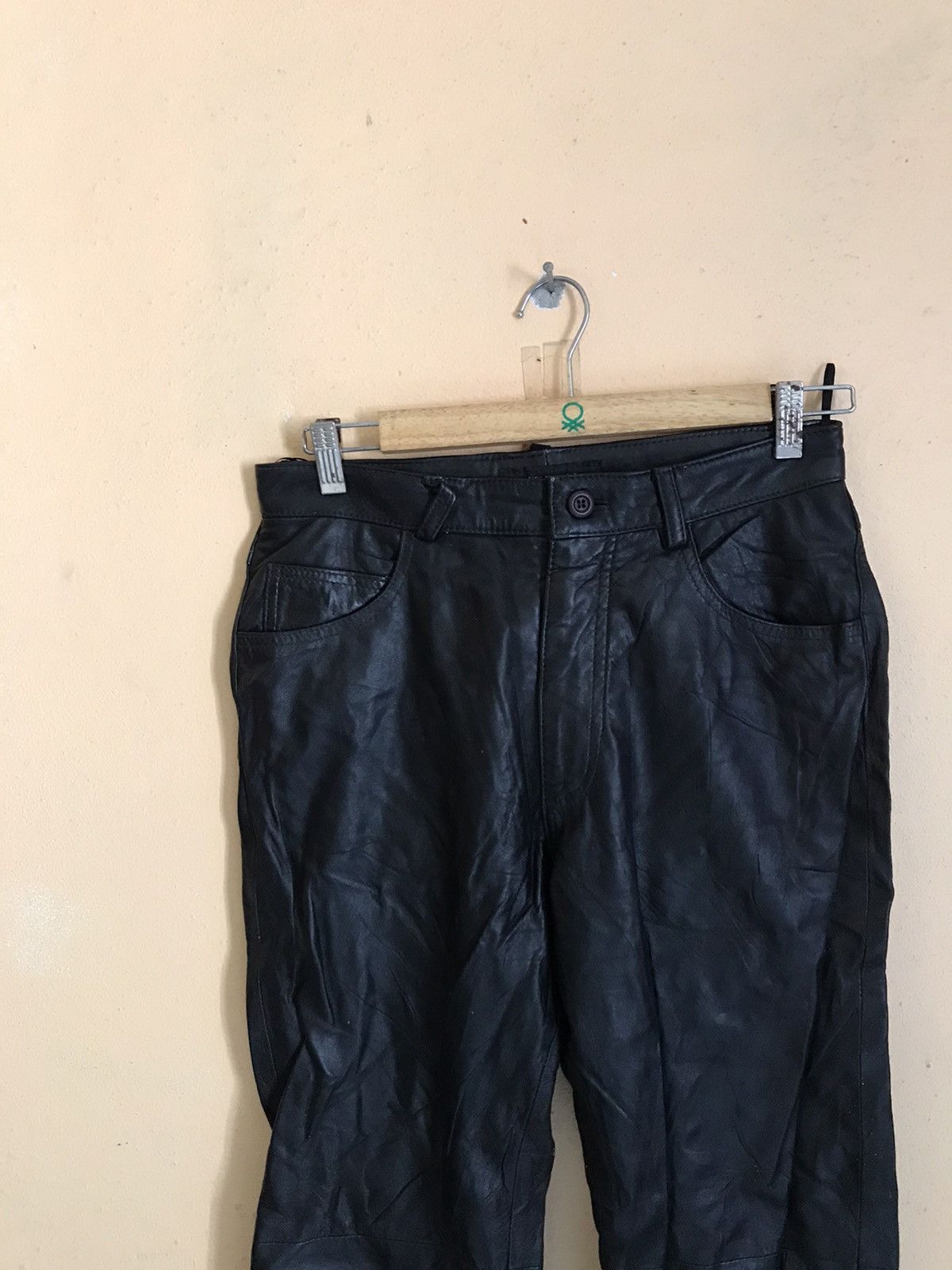 Designer × Leather × Zara ZARA LEATHER PANT Size US 30 / EU 46 - 5 Thumbnail