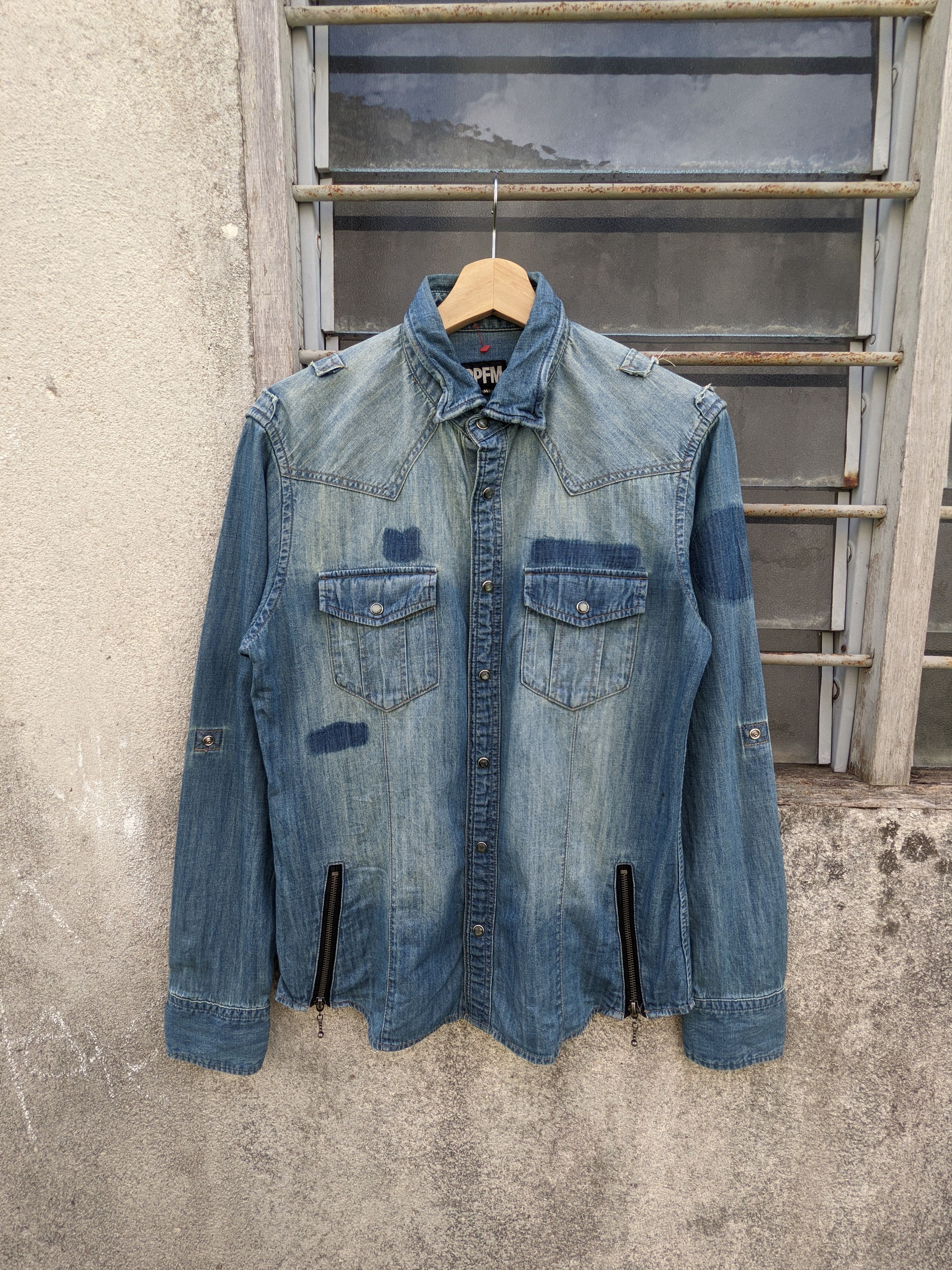 Designer × Japanese Brand Japanese brand PPFM stone wash western shirts Size M / US 6-8 / IT 42-44 - 5 Thumbnail
