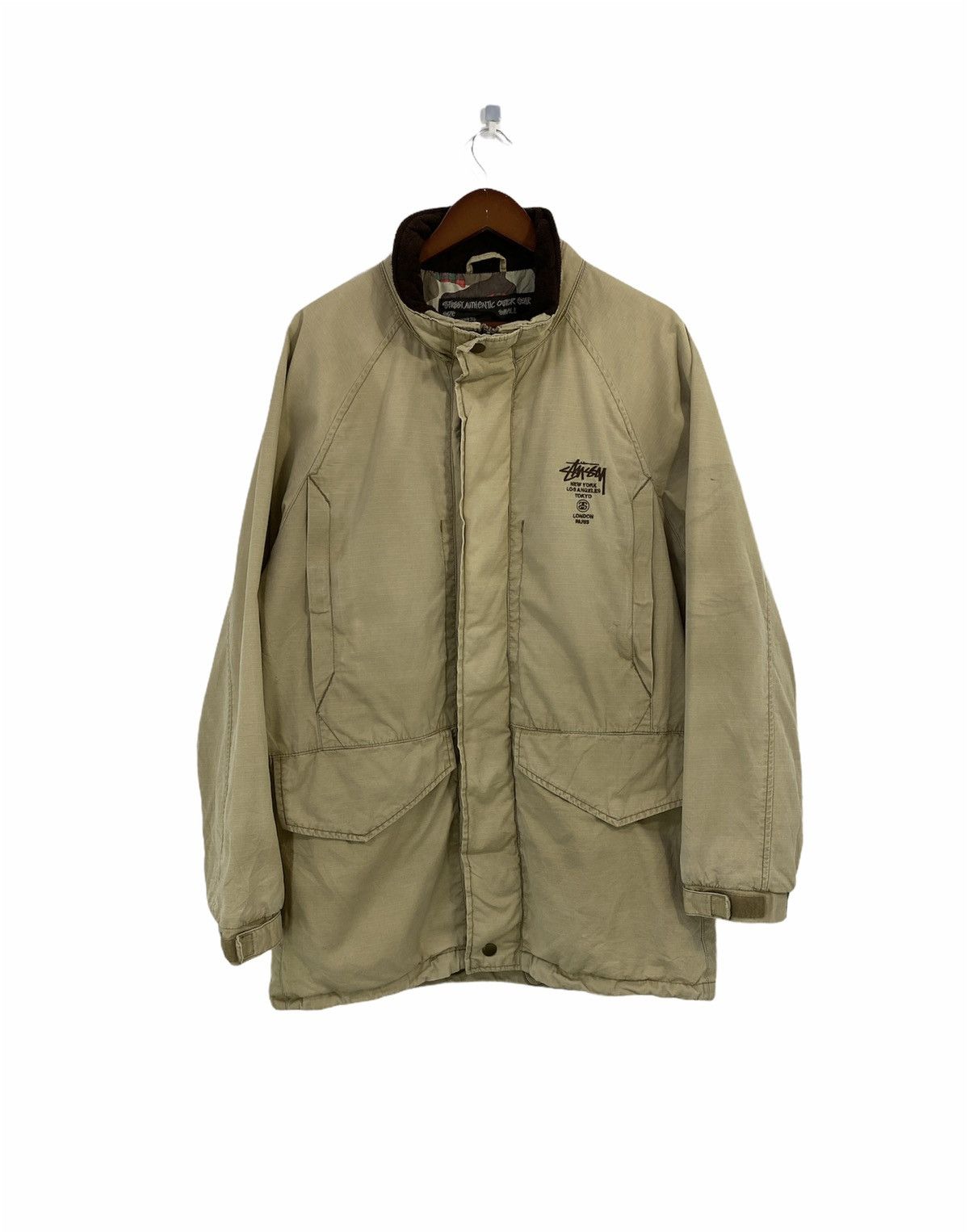 Stussy Stussy New York Tokyo Parka Jacket Camouflage Inner Design Size US S / EU 44-46 / 1 - 1 Thumbnail