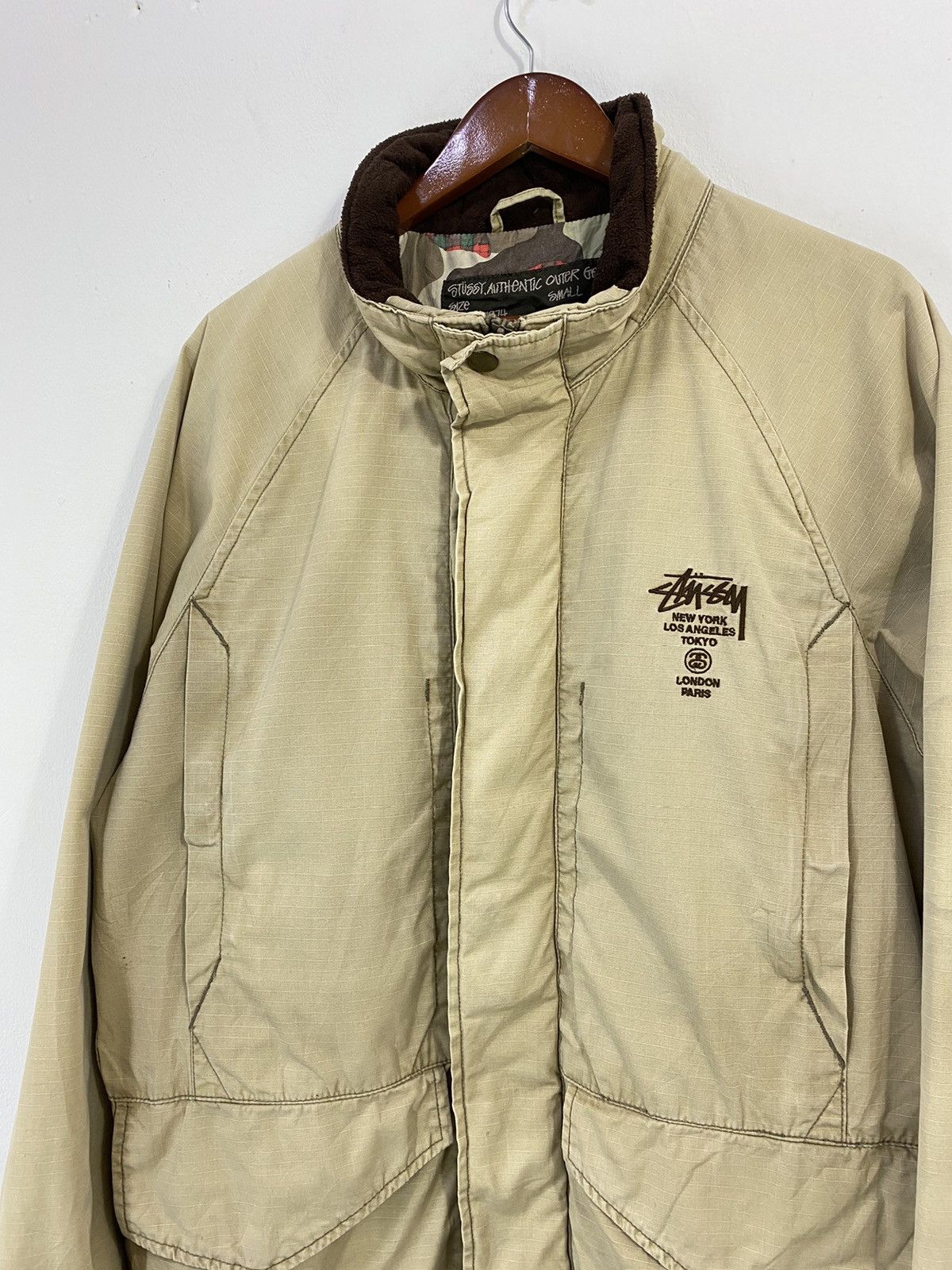 Stussy Stussy New York Tokyo Parka Jacket Camouflage Inner Design Size US S / EU 44-46 / 1 - 4 Thumbnail