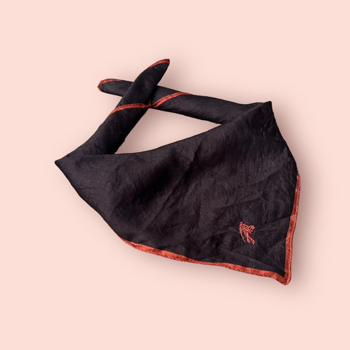 Burberry × Designer × Vintage VINTAGE BURBERRY PLAIN HANDKERCHIEF POCKET SQUARE Size ONE SIZE - 3 Thumbnail