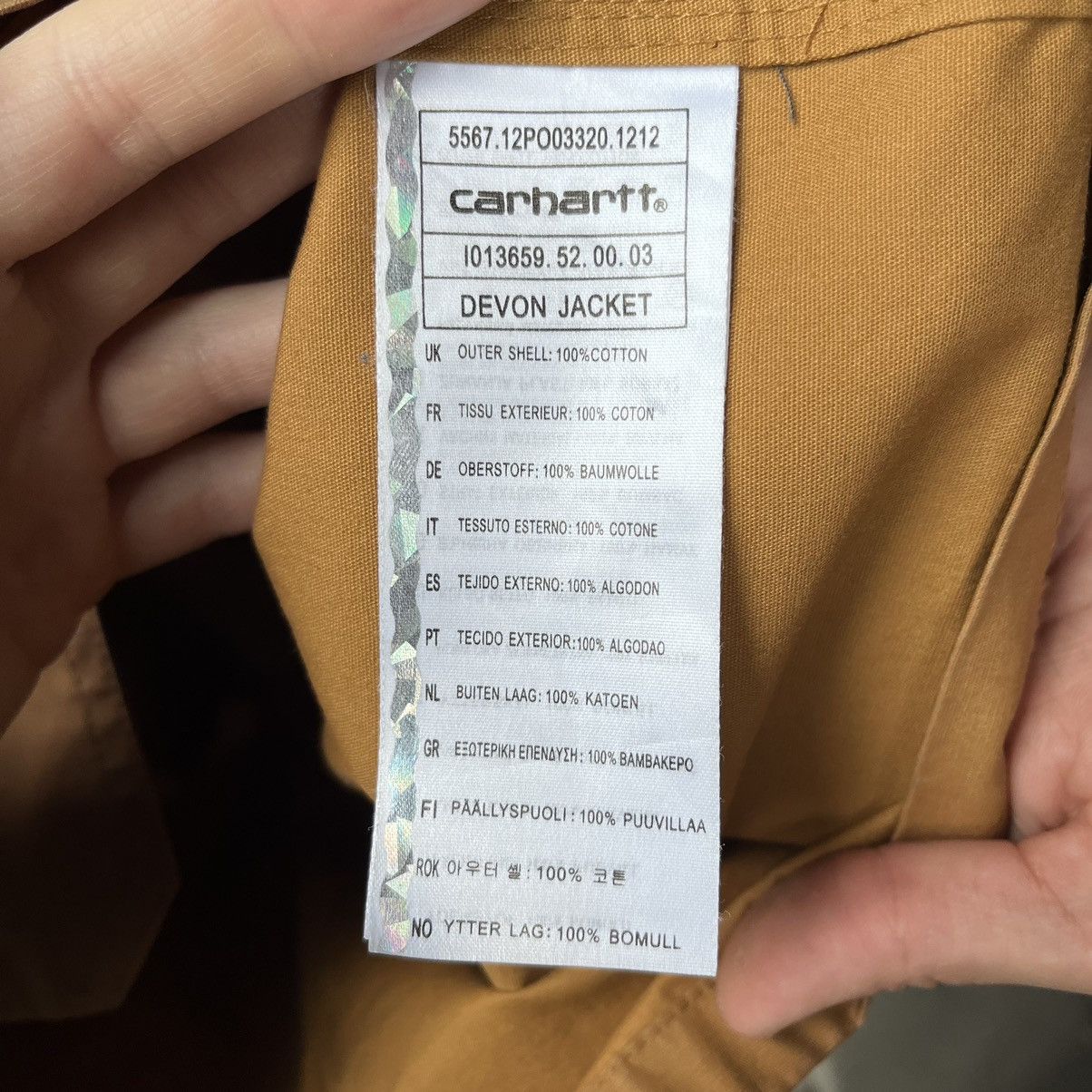 Carhartt Carhartt Jacket Size US L / EU 52-54 / 3 - 8 Thumbnail