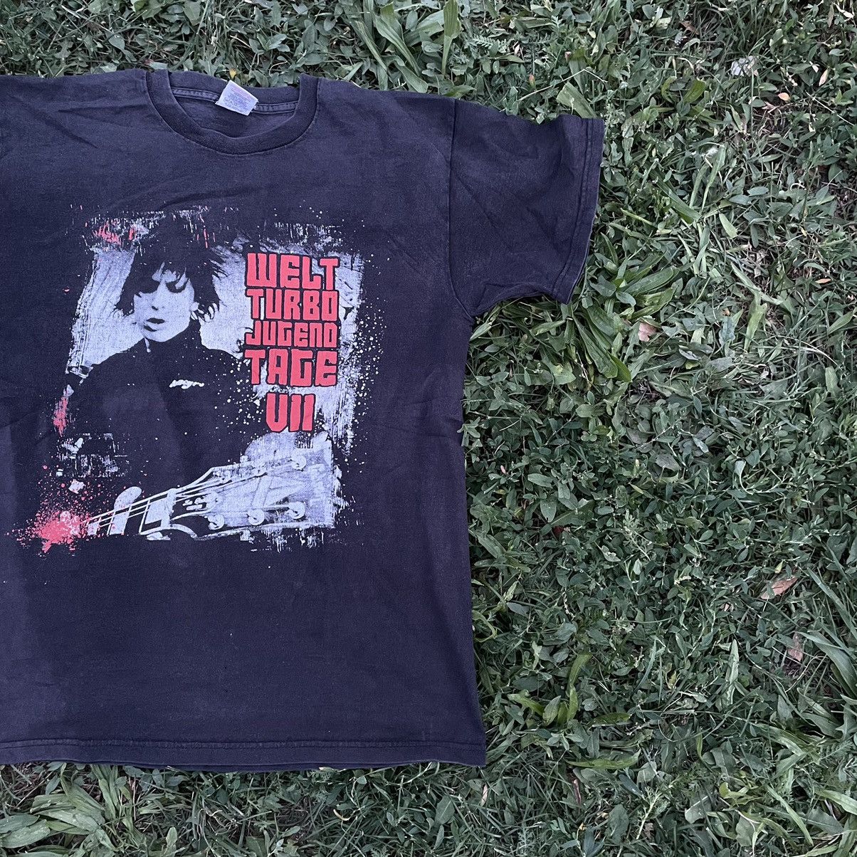 Band Tees Vintage Y2K Turbo Punk Horror Print Band Rock Streetwear Size US M / EU 48-50 / 2 - 2 Thumbnail